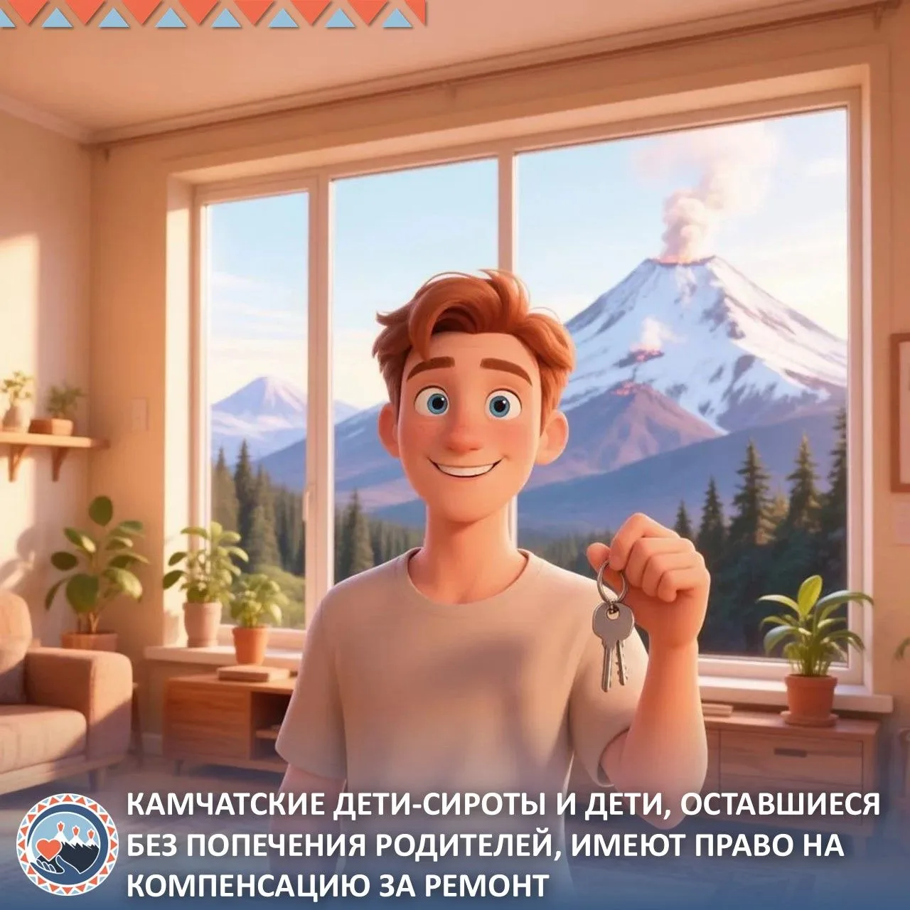 👍Камчатские дети-сироты и дети, оставшиеся без попечения родителей, имеют право на ком...
