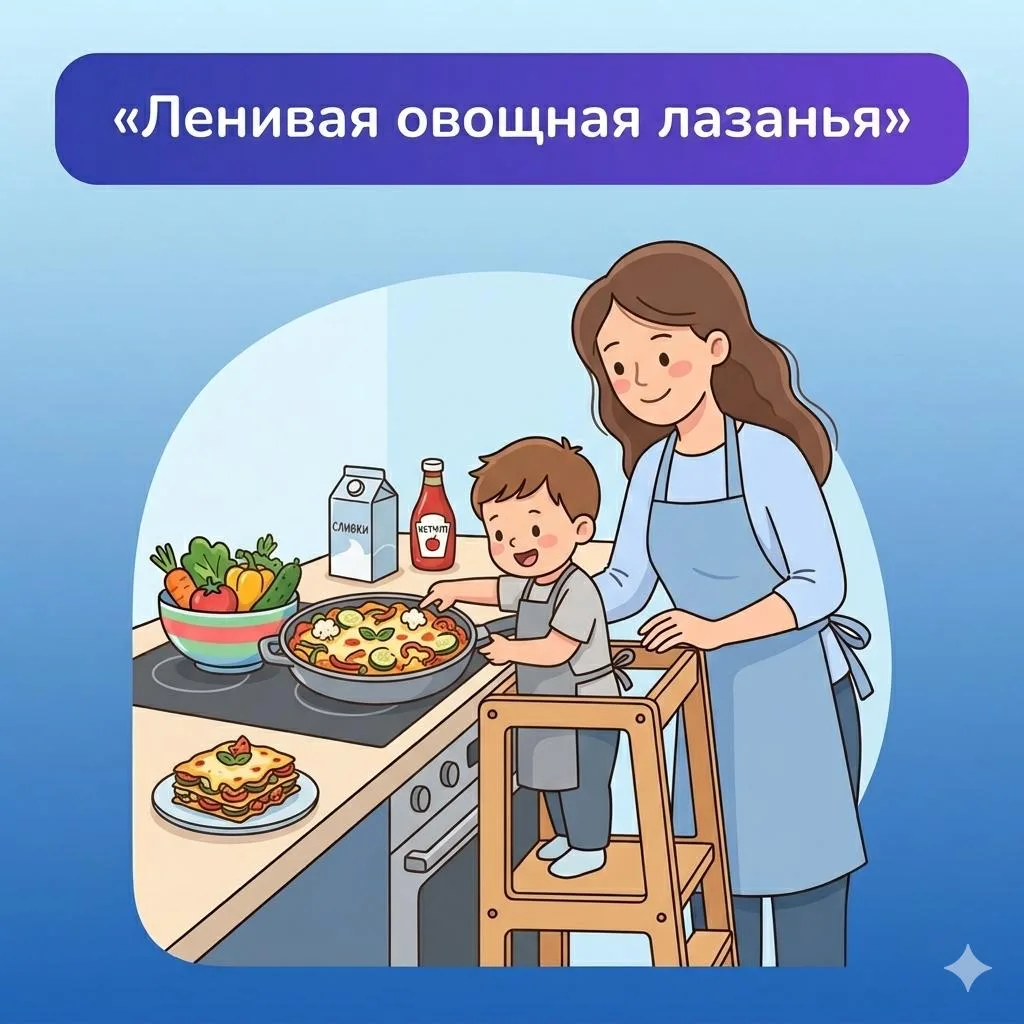🍝 Ленивая овощная лазанья: мой летний экспромт