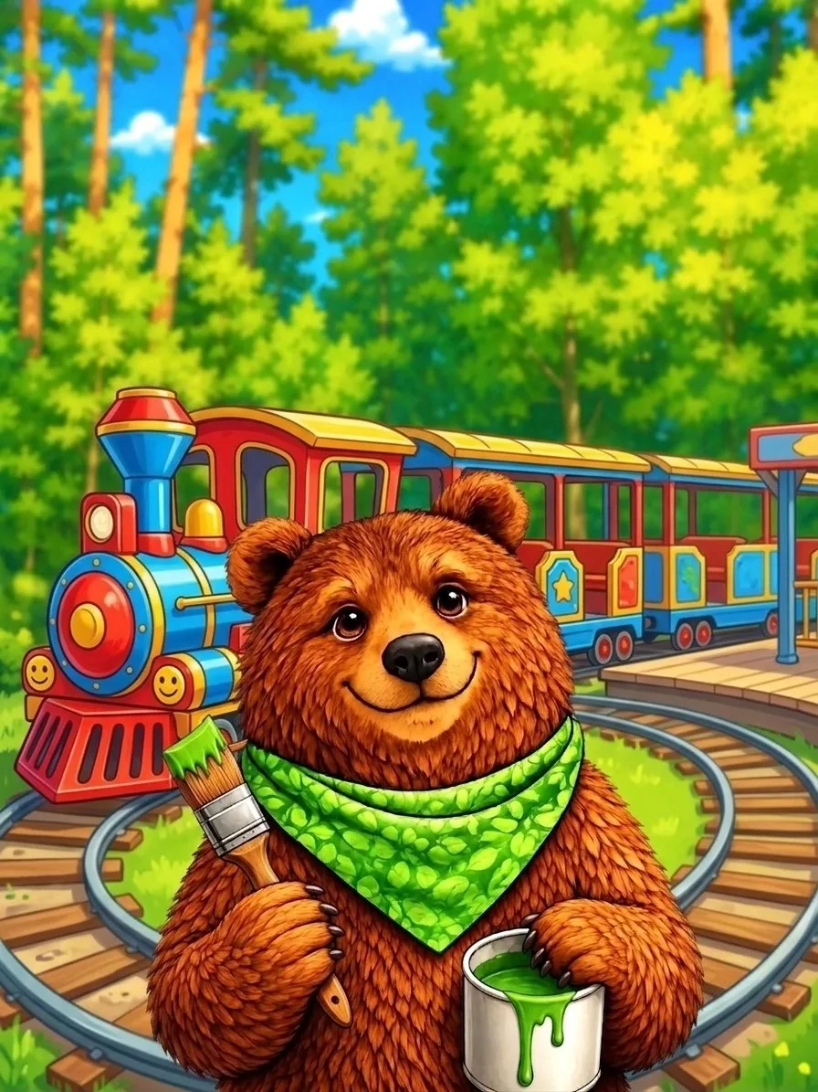 🚂 Друзья! Сегодня аттракцион «Детская железная дорога» не работает. 

 Мы проводим плановые ремонтн