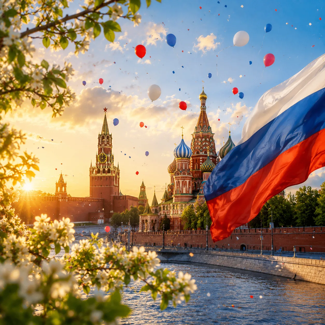 С Днём России! 

Сегодня, 12 июня, мы отмечаем главный государственный праздник — День России. Для к