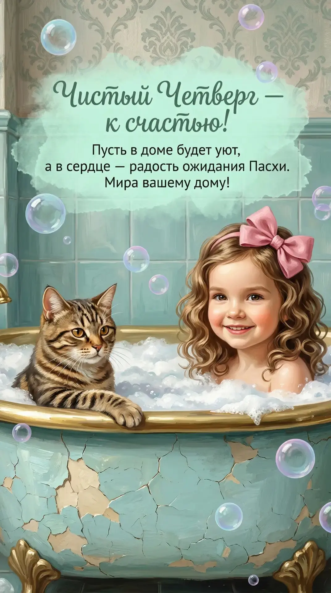 С чистым четвергом!