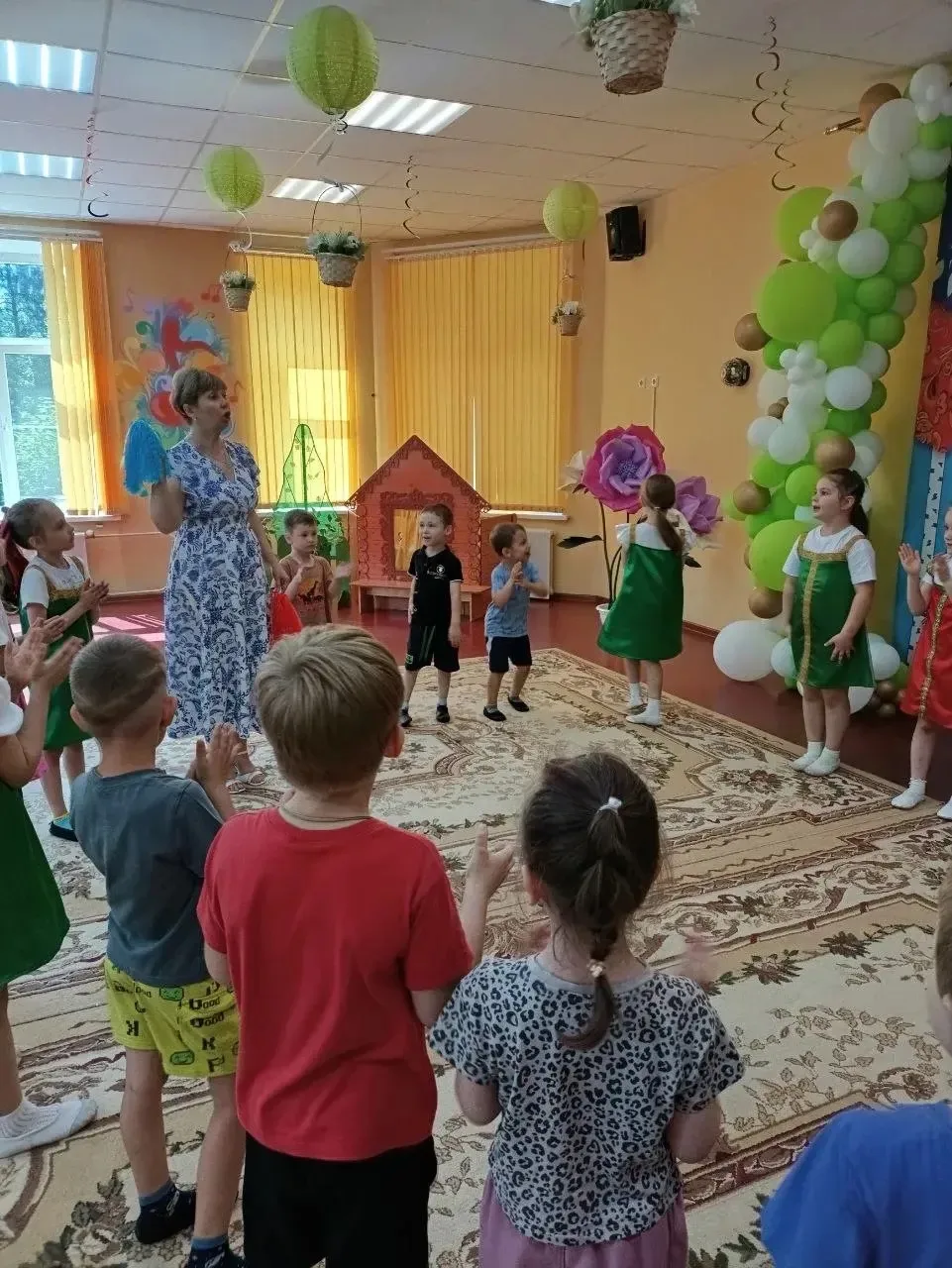 Сегодня в СП «ДС «Колокольчик»было по-настоящему празднично и патриотично! Прошел музыкальный досуг,