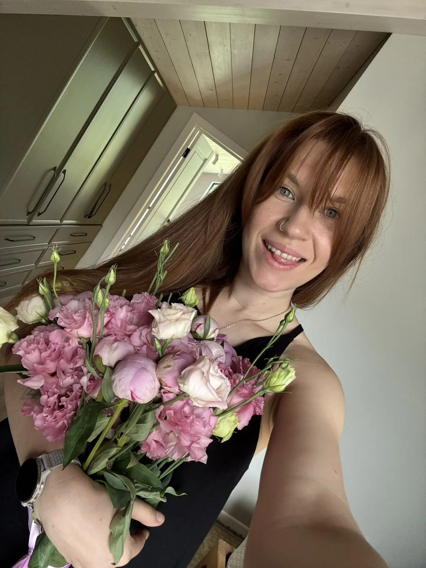 Половину своей жизни я с одним человеком, представляете? 

Мне было 17 лет когда я пошла на первое с