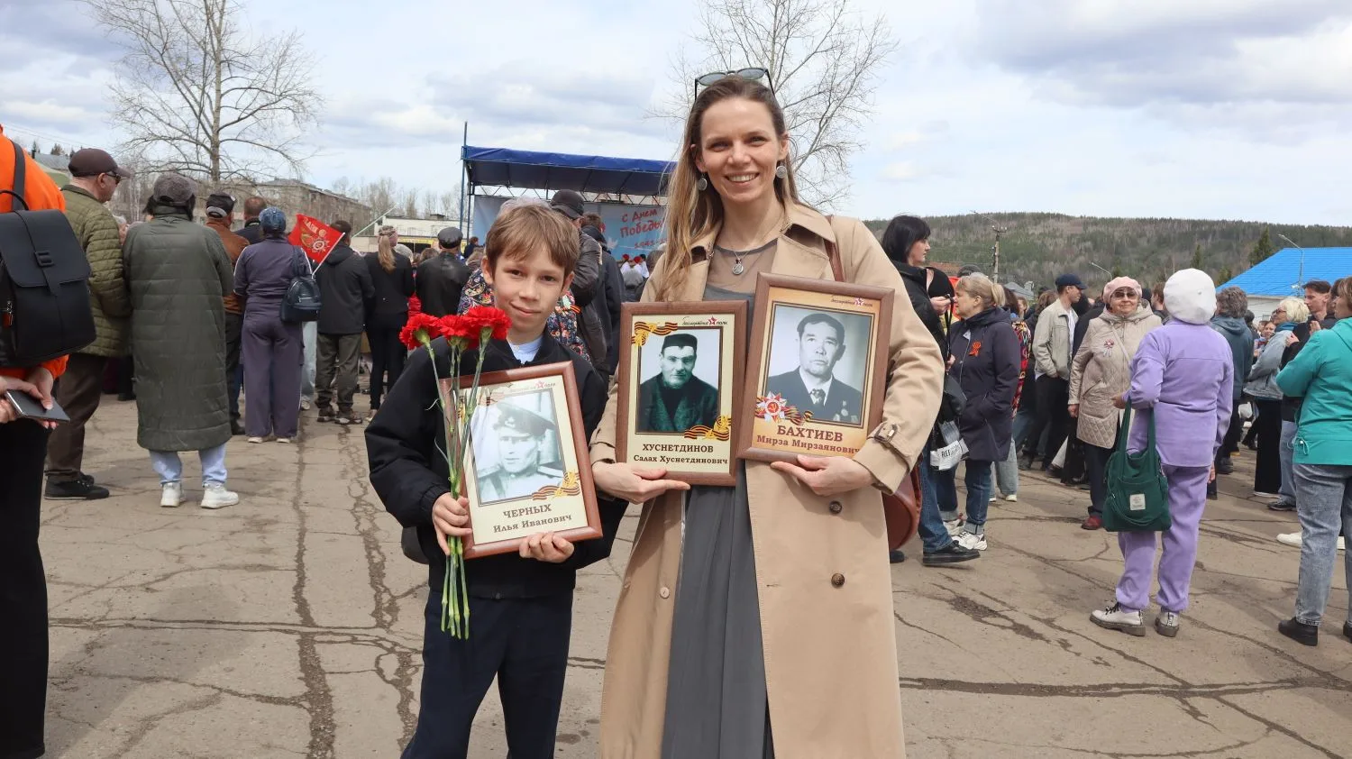 🙏🏻В лицах участников праздника ярко отражается главный смысл Дня Победы. Это день, который объединяе