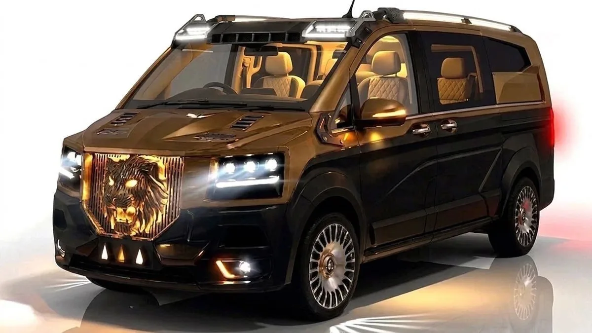 Dartz показал минивэн для тех, кому обычной охраны уже недостаточно.

Shere Khan Pullman построен на