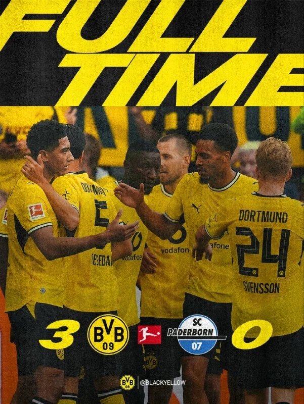 🇩🇪Дортмунд громит Падерборн 3:0