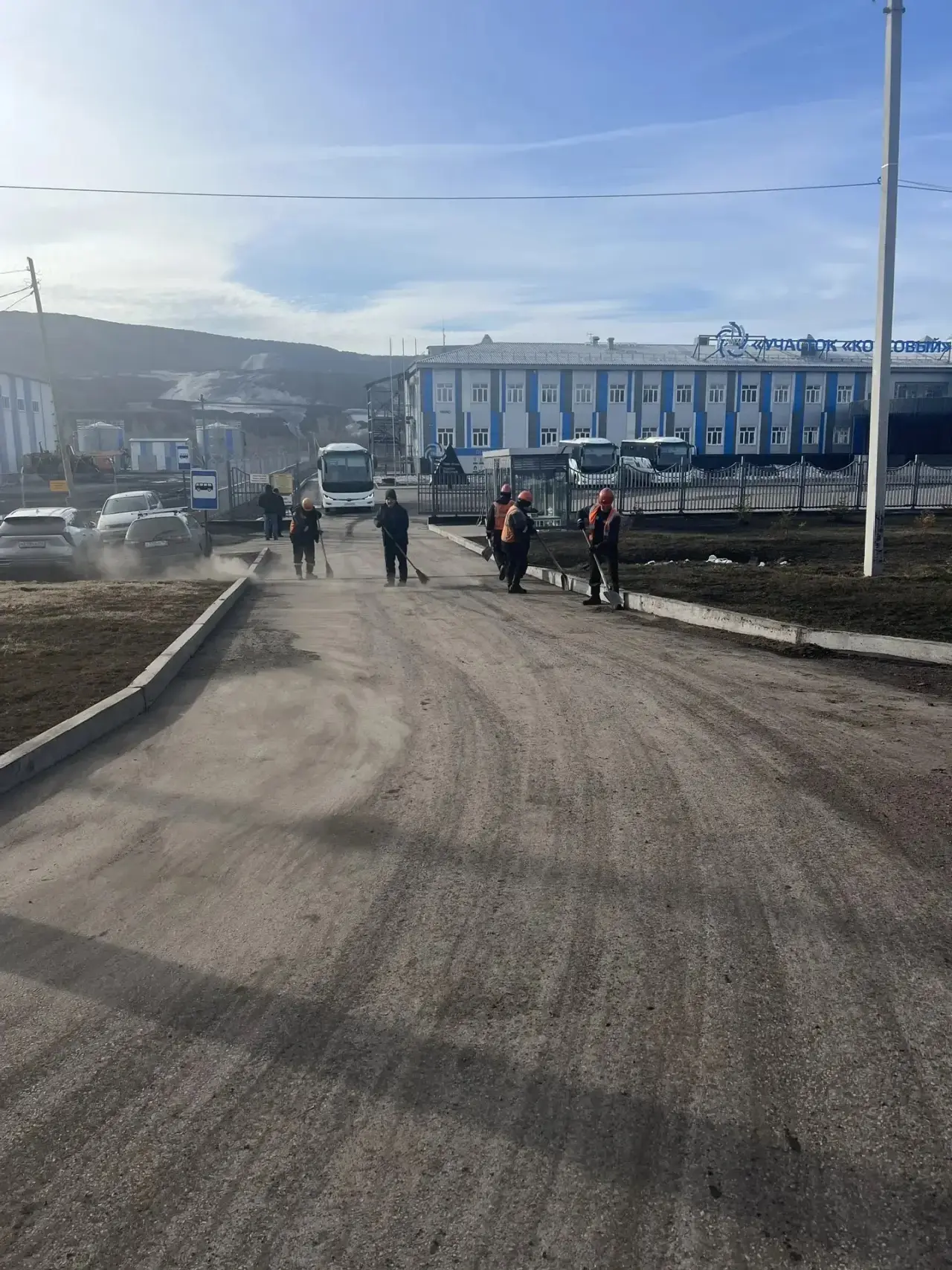 Подводим итоги дня.  Провести несколько часов на свежем воздухе решили студенты Транспортно-технолог