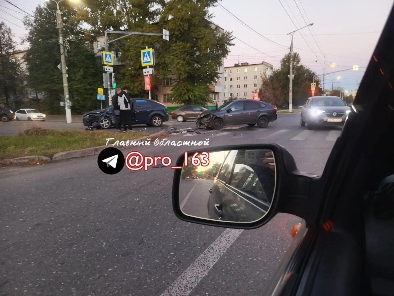 ДТП пересечение Победы и Горького - Напротив "Весны"