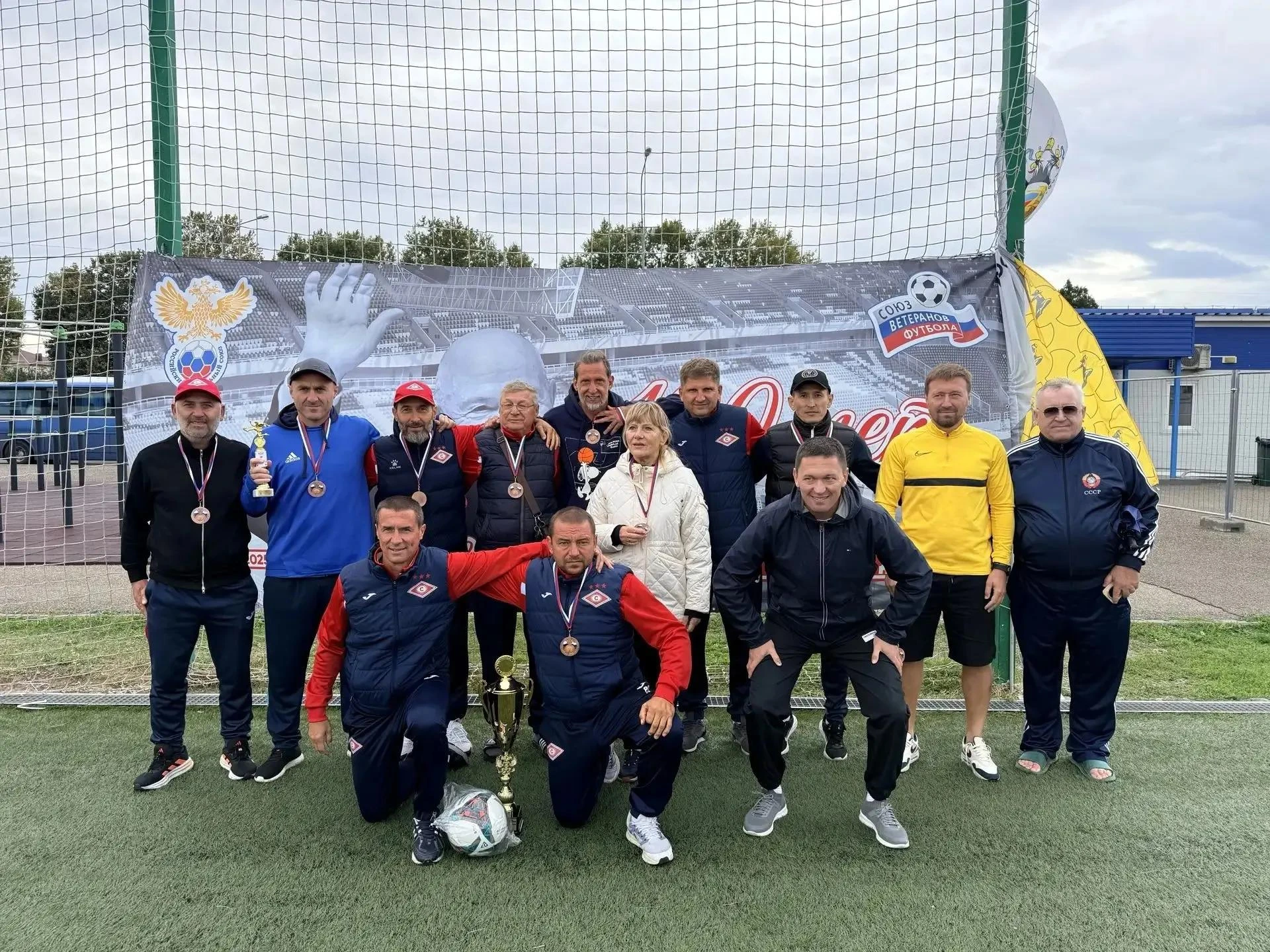 ⚽️ «Спартак-Геленджик ветераны" - бронзовые призёры России!