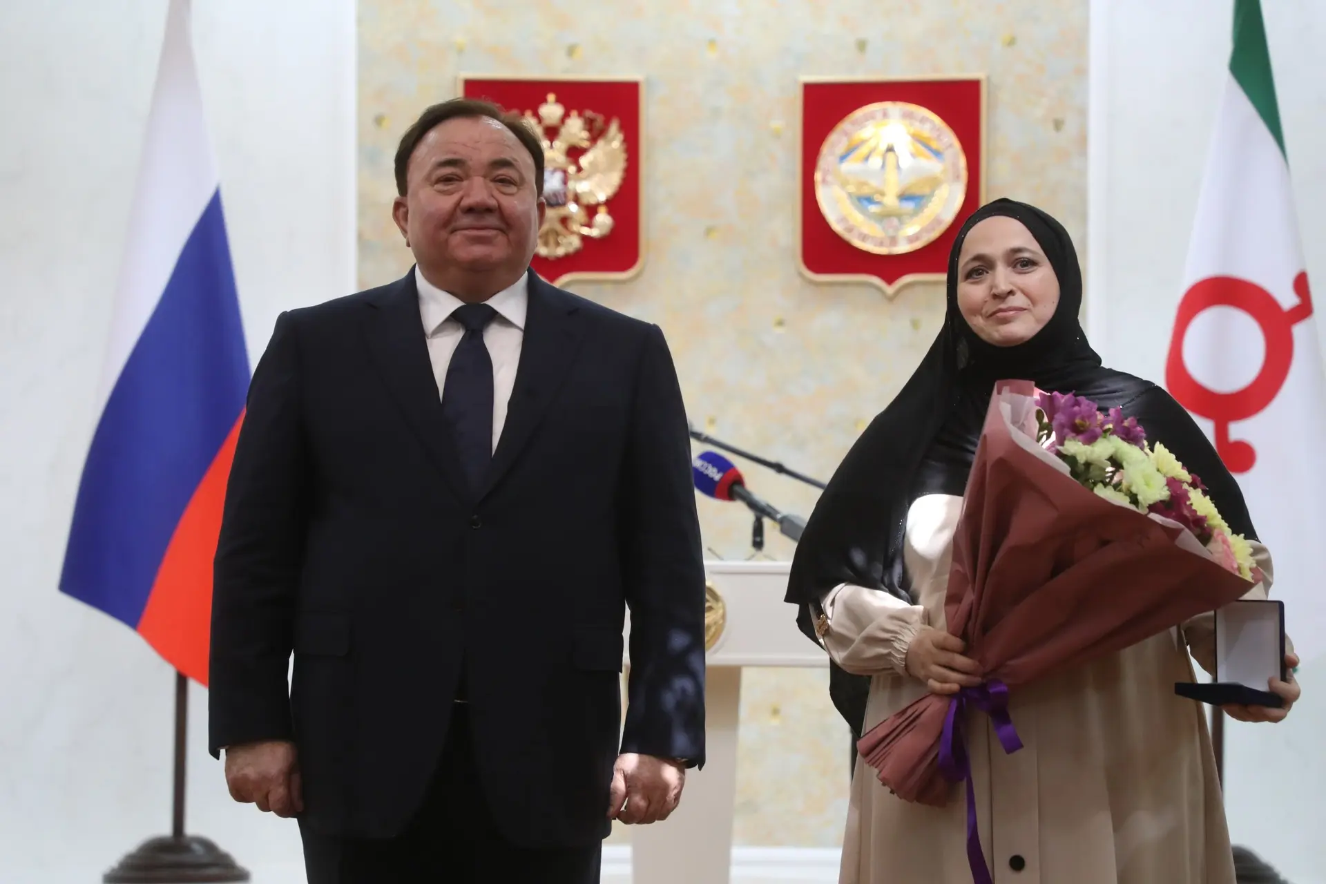 В Администрации Главы Республики Ингушетия прошла торжественная церемония вручения госу...