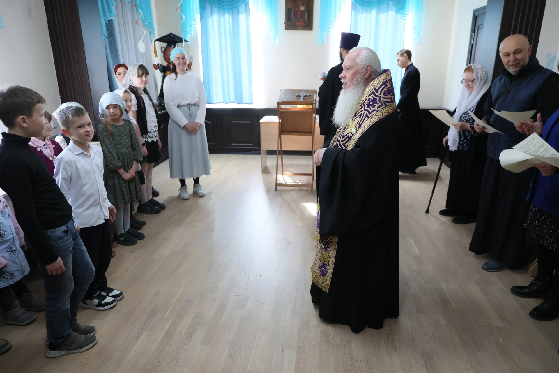 НАЧАЛСЯ НОВЫЙ УЧЕБНЫЙ ГОД В КУЛЬТУРНО-ПРОСВЕТИТЕЛЬСКОМ ЦЕНТРЕ ПРИ ОДИГИТРИЕВСКОМ СОБОРЕ...