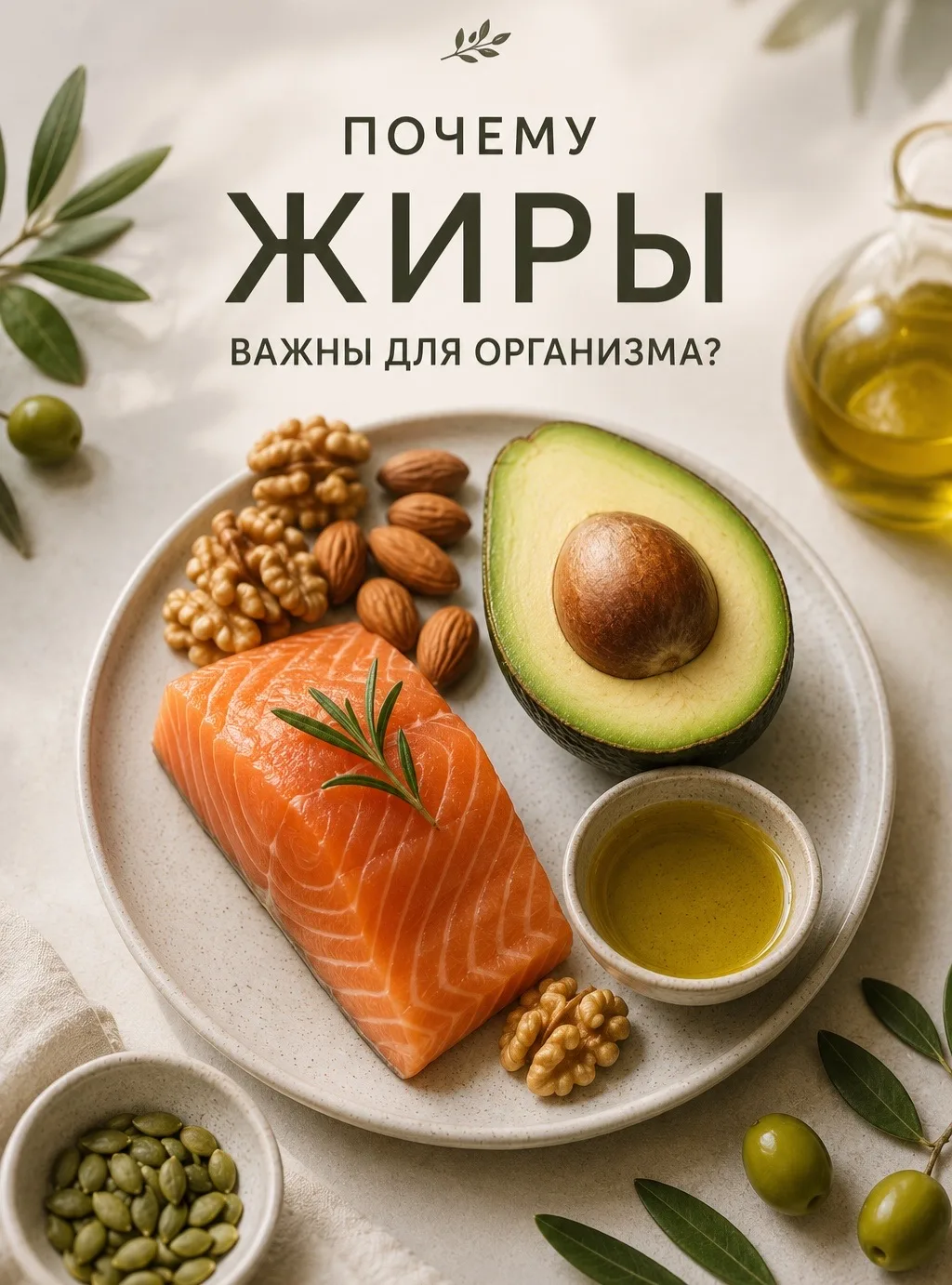 ПОЧЕМУ ОРГАНИЗМУ НУЖНЫ ЖИРЫ?