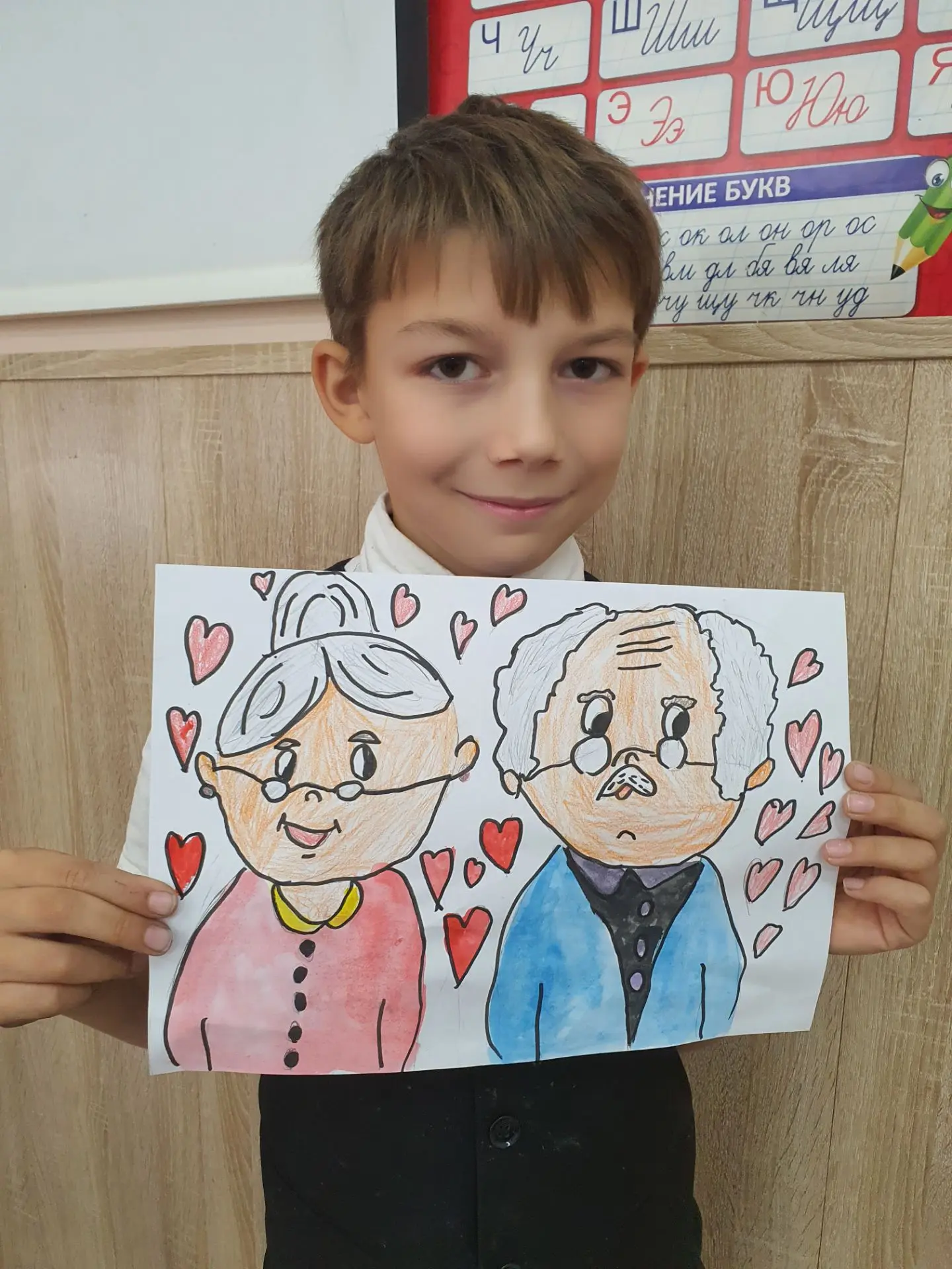 Кисти в руки! «Орлята» 3 "Г" класса за доброту!