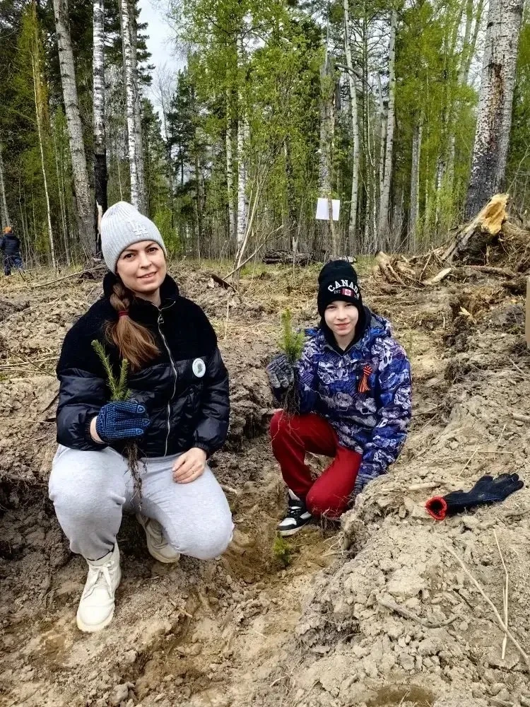 🌳✨ Семья нашего ученика 6а класса Ашурок Николая приняла участие в ежегодной Международной акции «Са