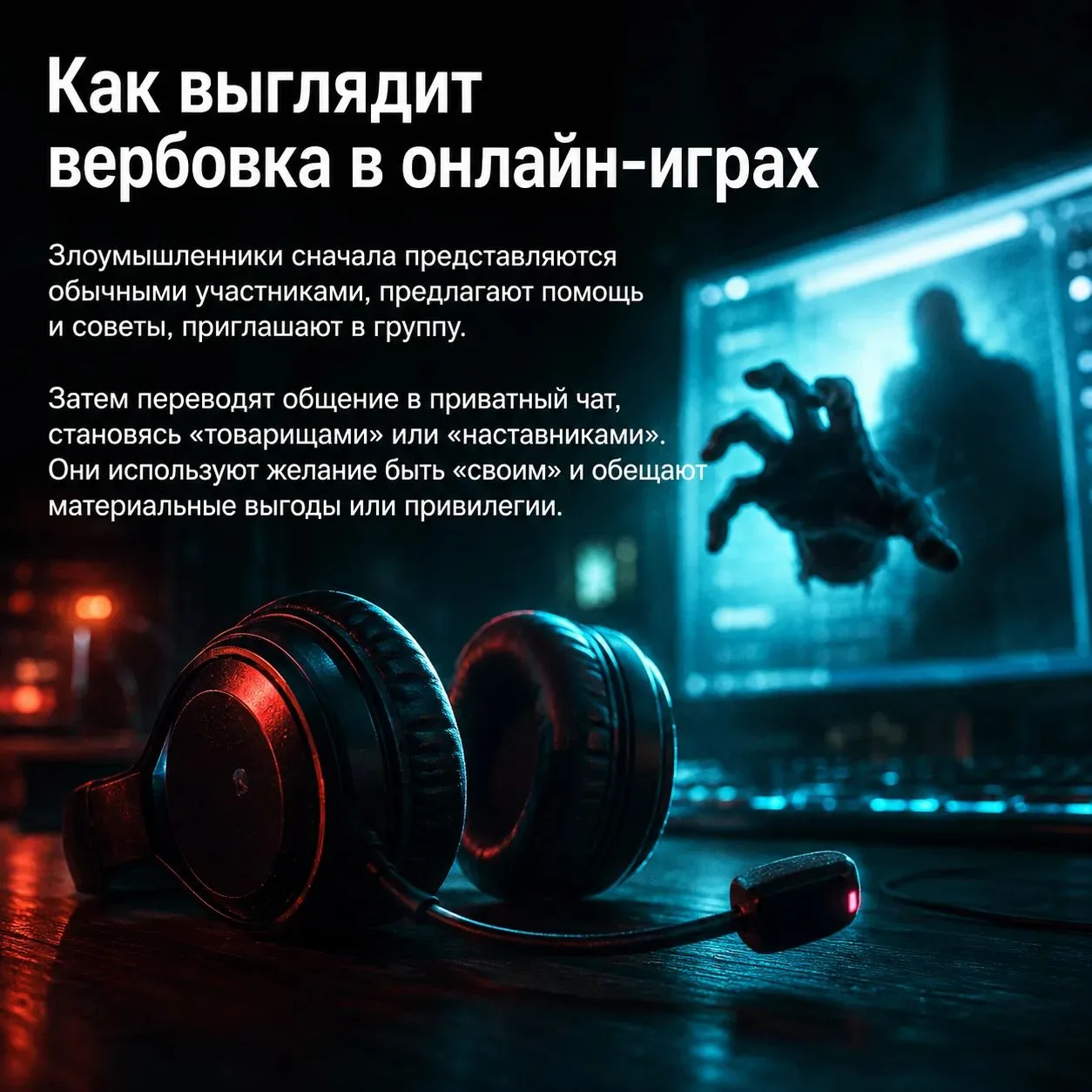 Вербовка в интернете. Что важно знать родителям.