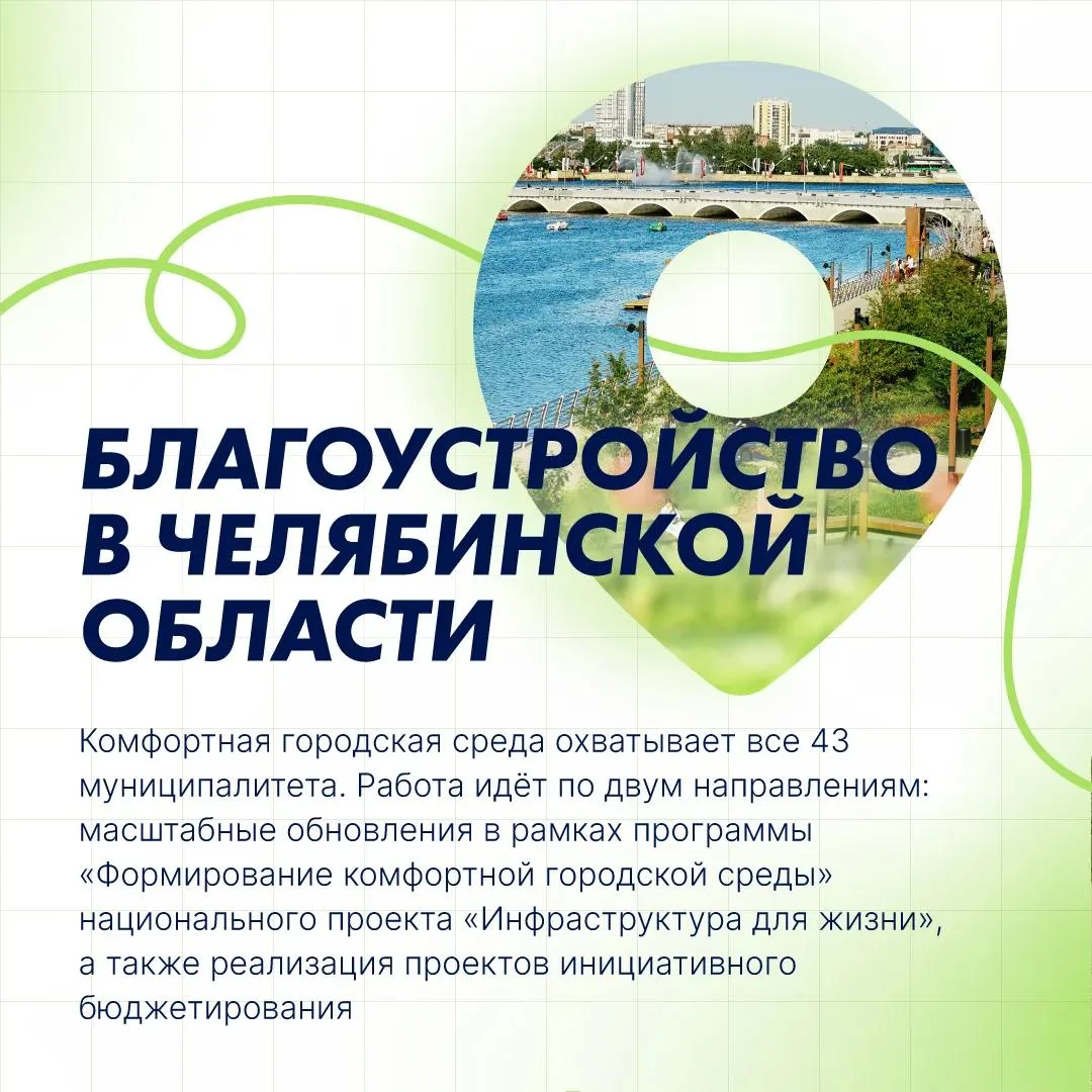 Благоустройство в Челябинской области