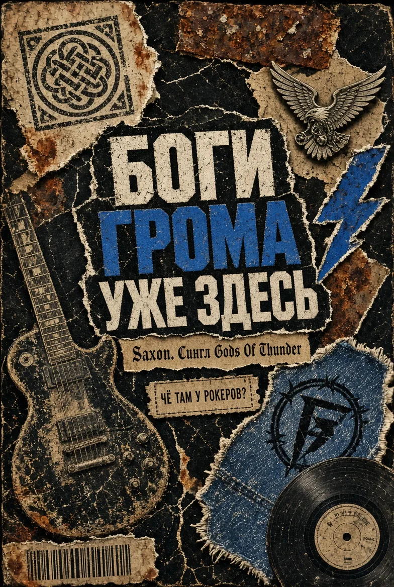 Saxon выпустили заглавный трек «Gods Of Thunder». Альбом — в январе