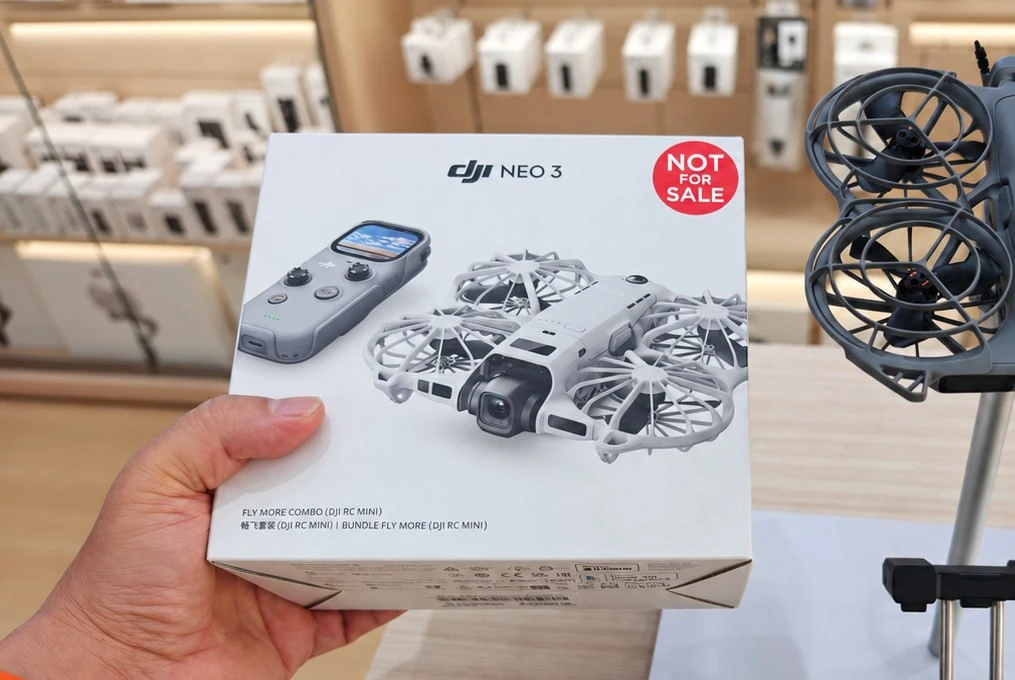 DJI Neo 3 прошел сертификацию в базе данных FCC