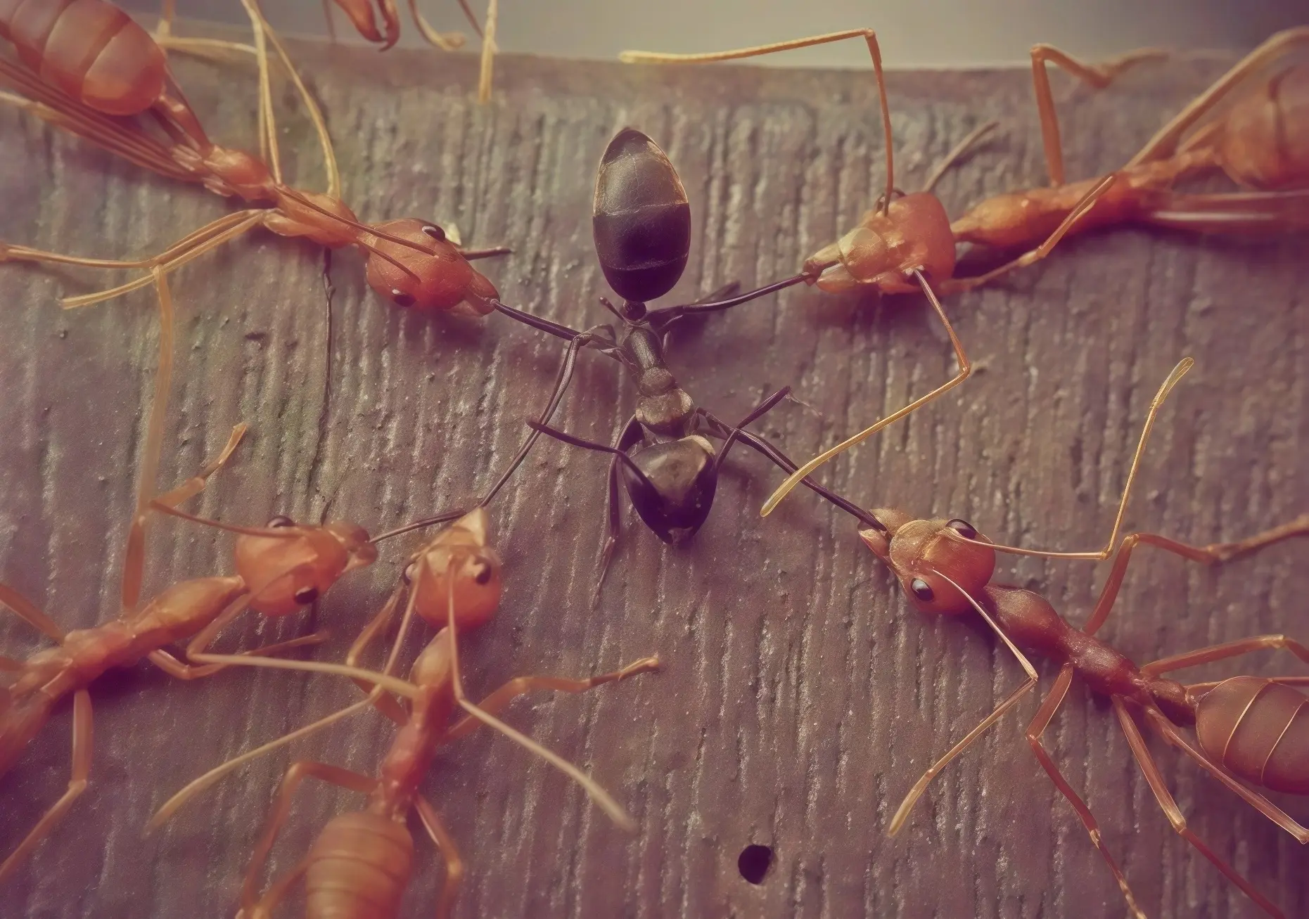 🐜Правда ли, что красные и чёрные муравьи воюют друг с другом?