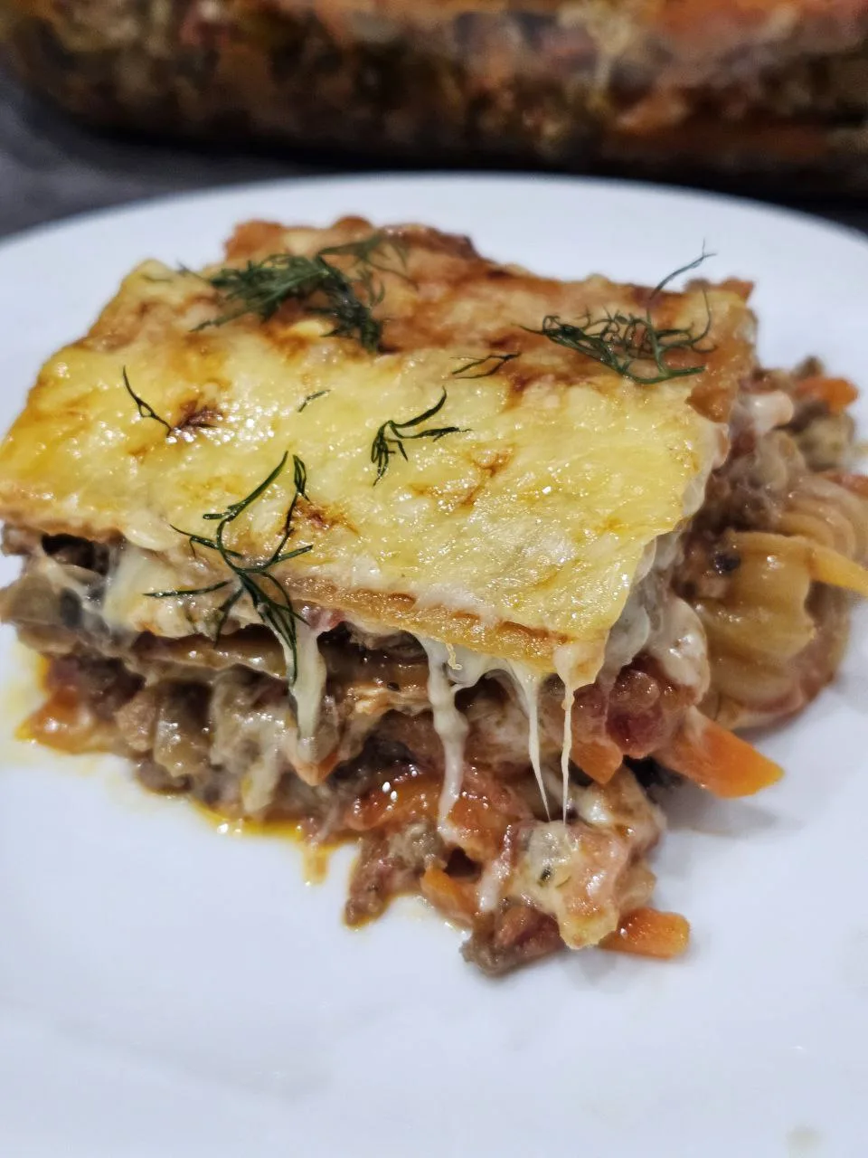 Невероятно вкусная лазанья 🤩