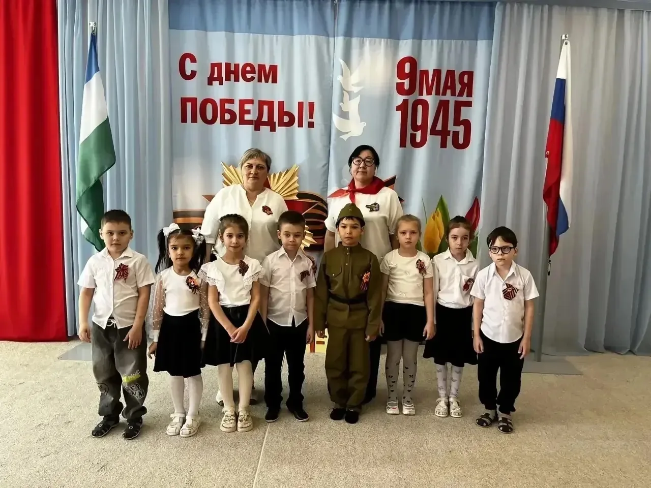 Неделя памяти ко Дню Победы в подготовительной группе «Светлячок» 🕊️