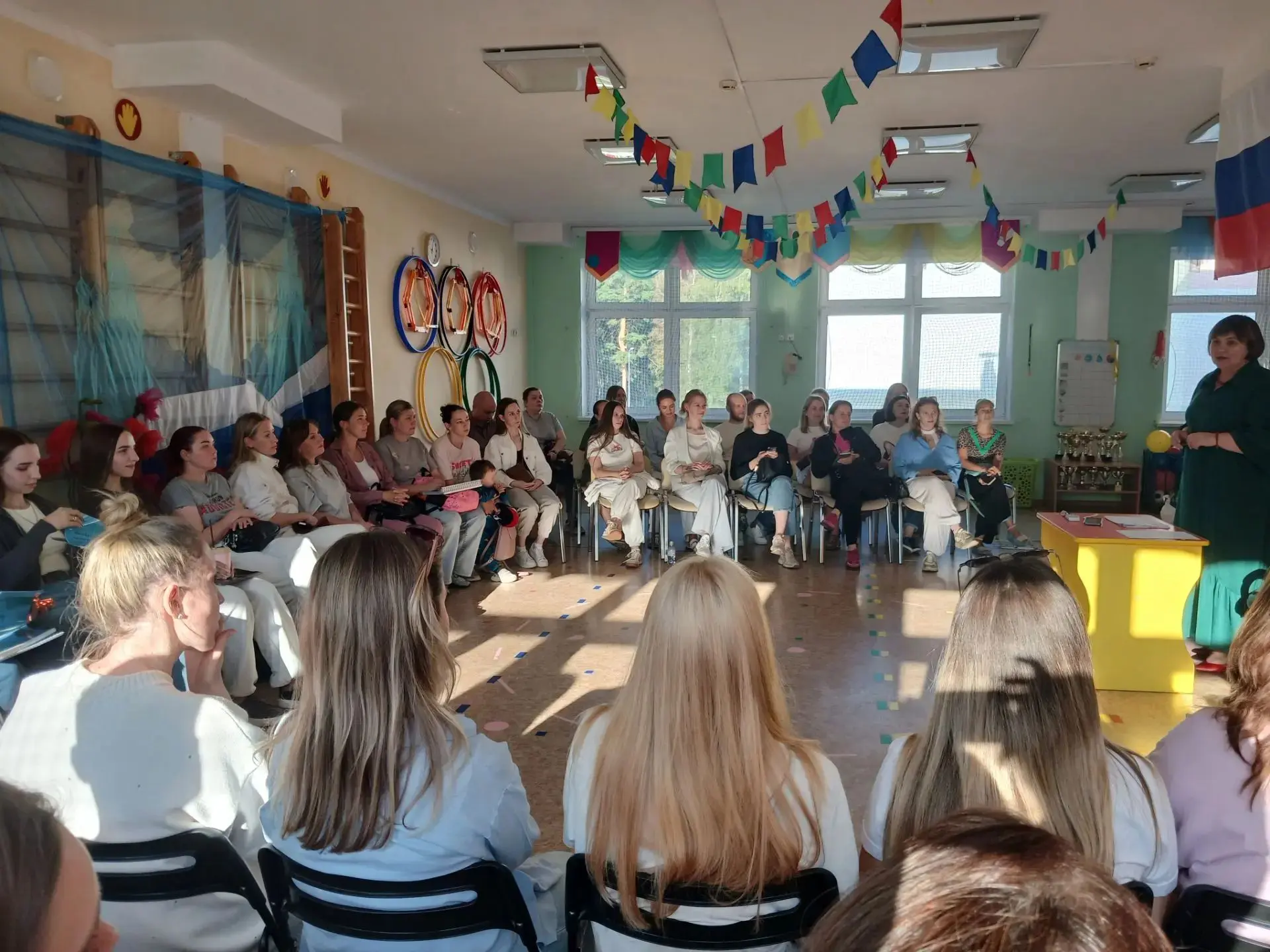 20.08. 2026г для родителей вновь поступающих детей было проведено родительское собрание.