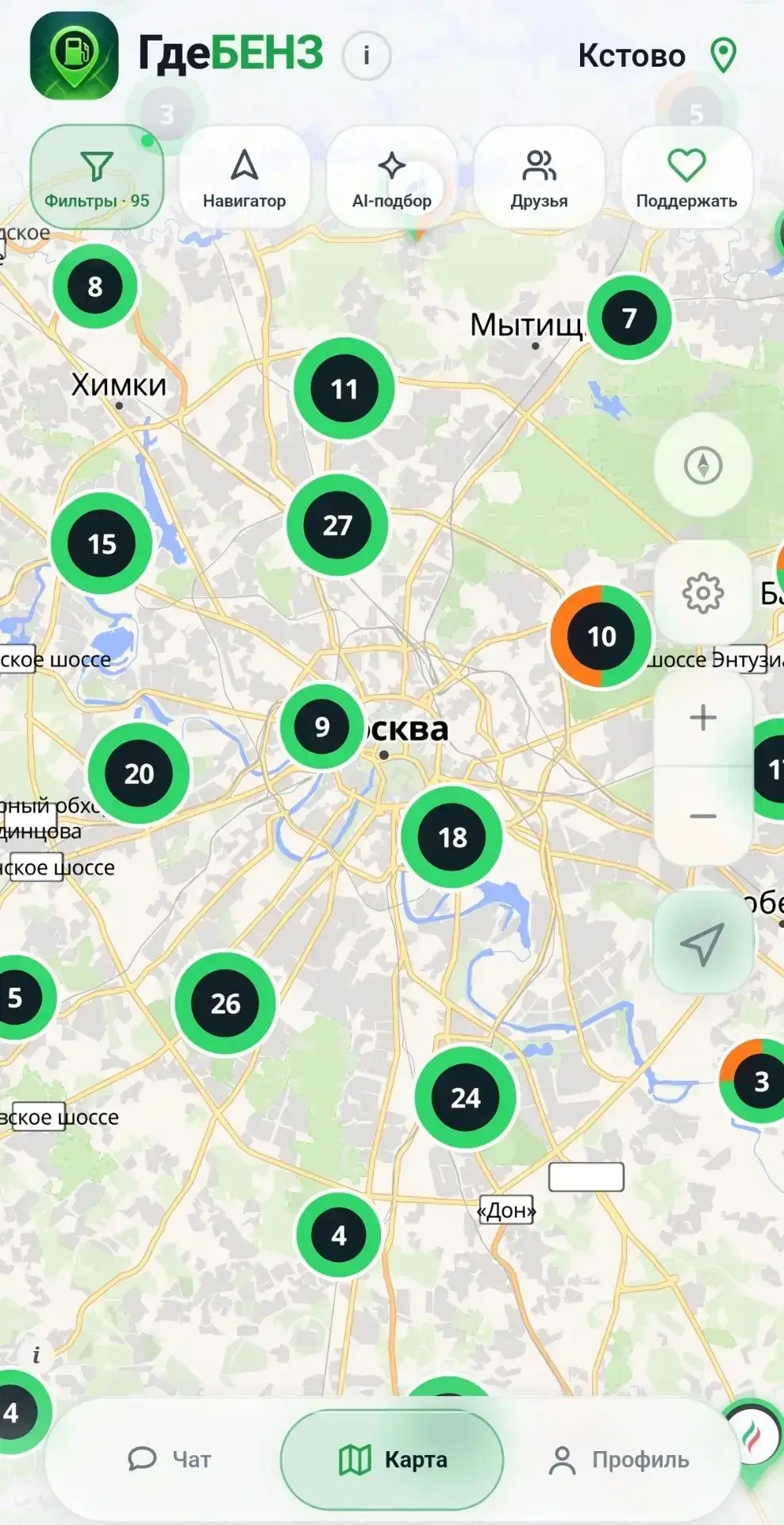 Я думаю надо поднять проблему с бензином, в МСК все везут из Кстово, а нам значит вообщ...