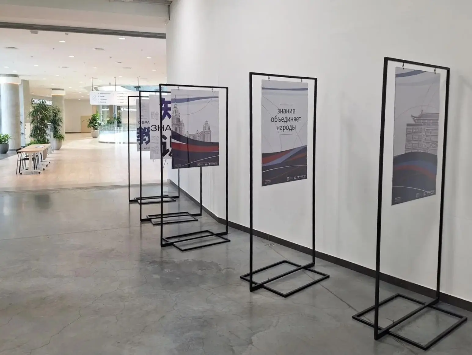 Выставки от Полигона креативных компетенций открылись в общественных пространствах Хаба...