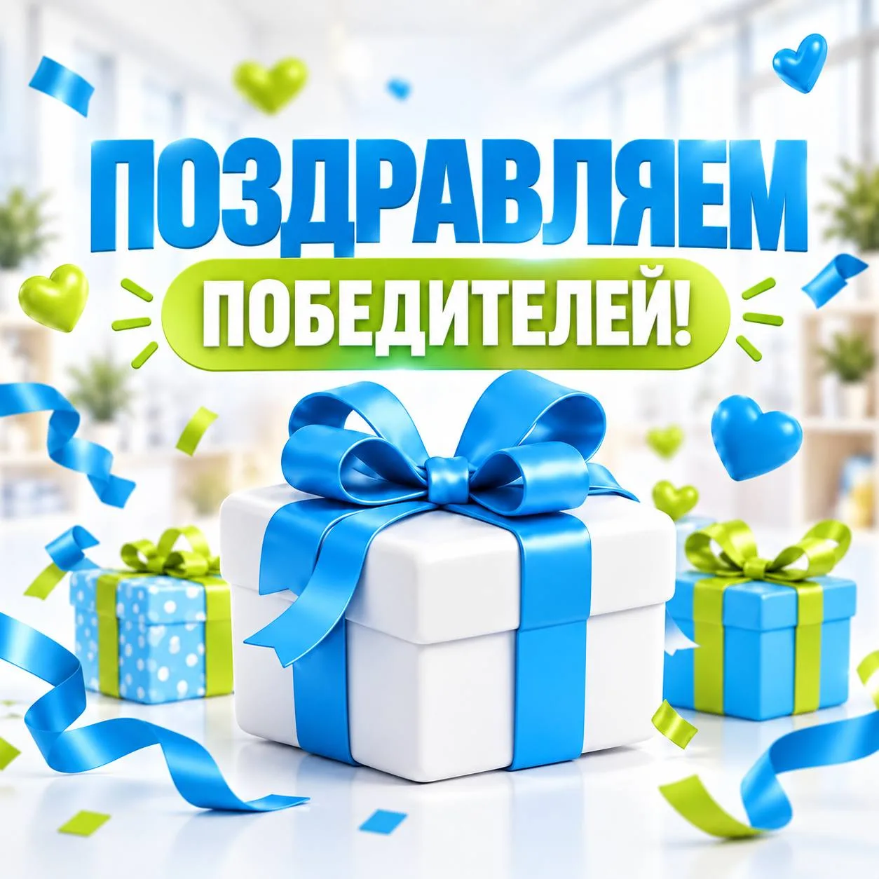 🎁🎁🎁 ПОЗДРАВЛЯЕМ ПОБЕДИТЕЛЕЙ!