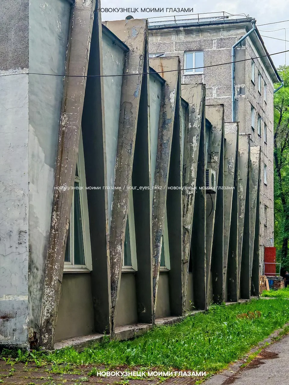 Облезлый, но всё равно красивый Новокузнецк.