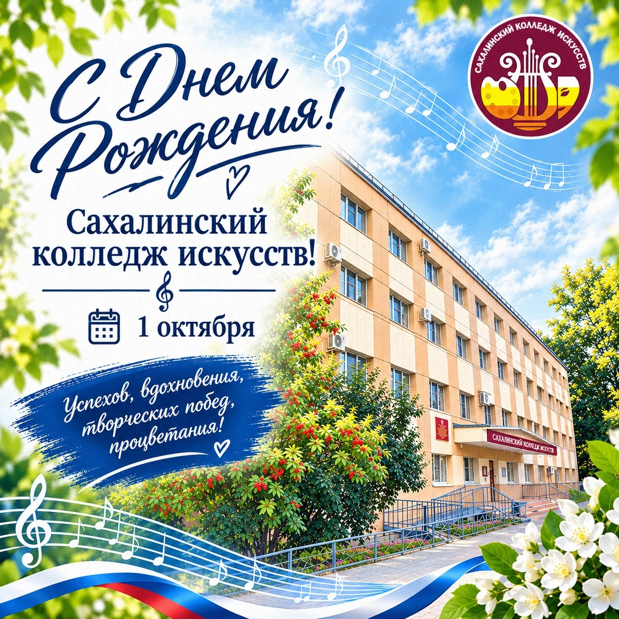 🎂 🥳 Нам 67! С днём рождения, любимый колледж!