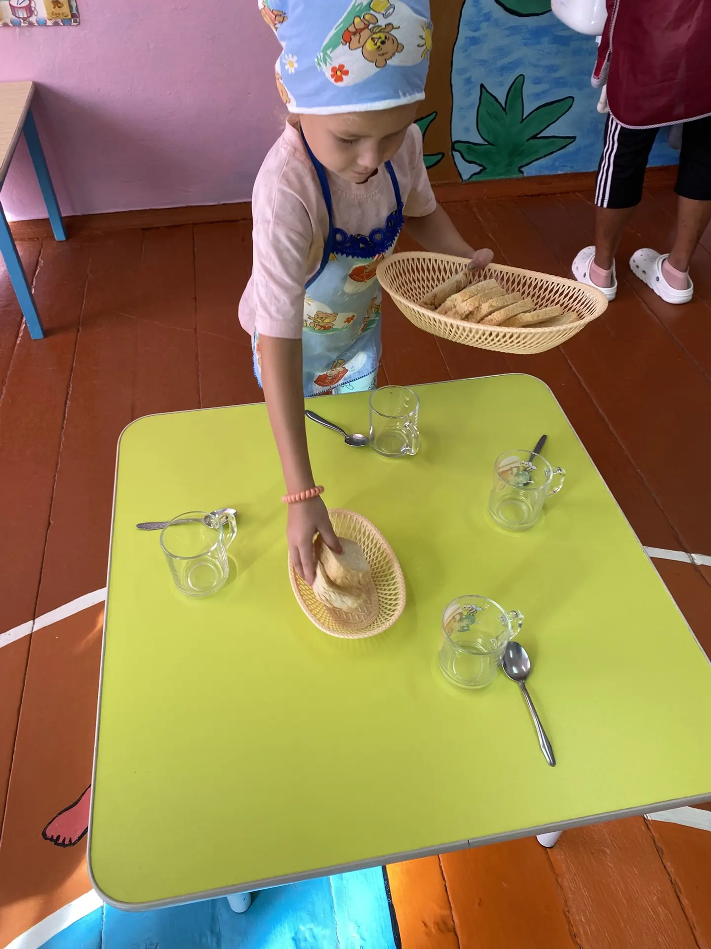 Мы дежурим в детском саду 🍽️