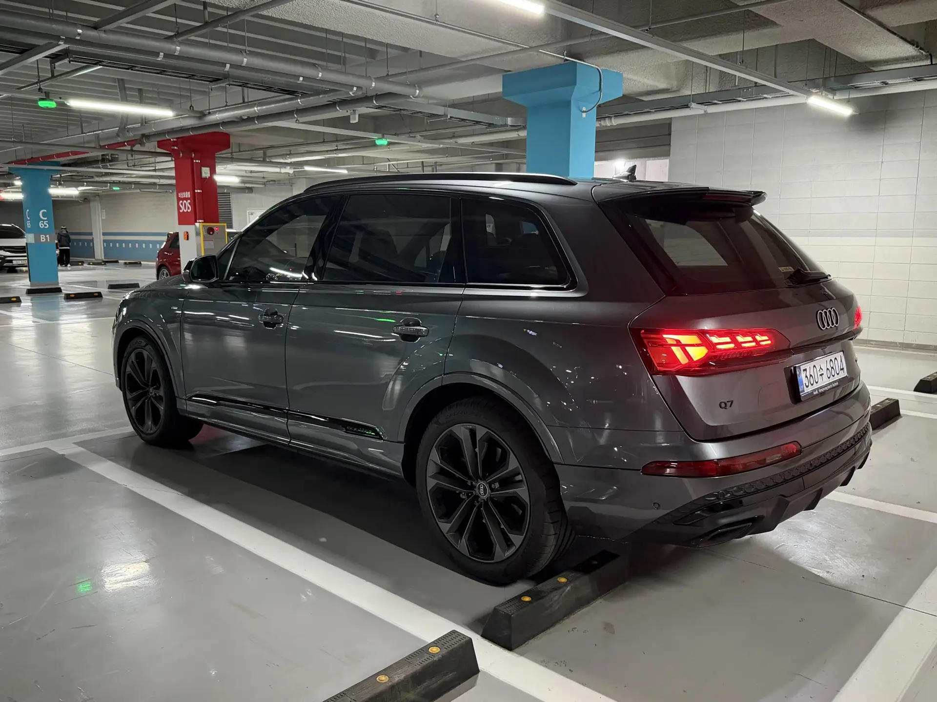 🚘🚨Audi Q7 2-й рестайлинг так же в продаже в Южной Корее  — 2025г., 3.0л., бензин, 340 л.с., мягкий г