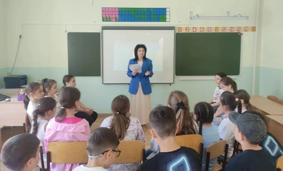 🔷️Для ребят летнего лагеря Прогимназии № 18 сотрудники отдела иностранной литературы п...