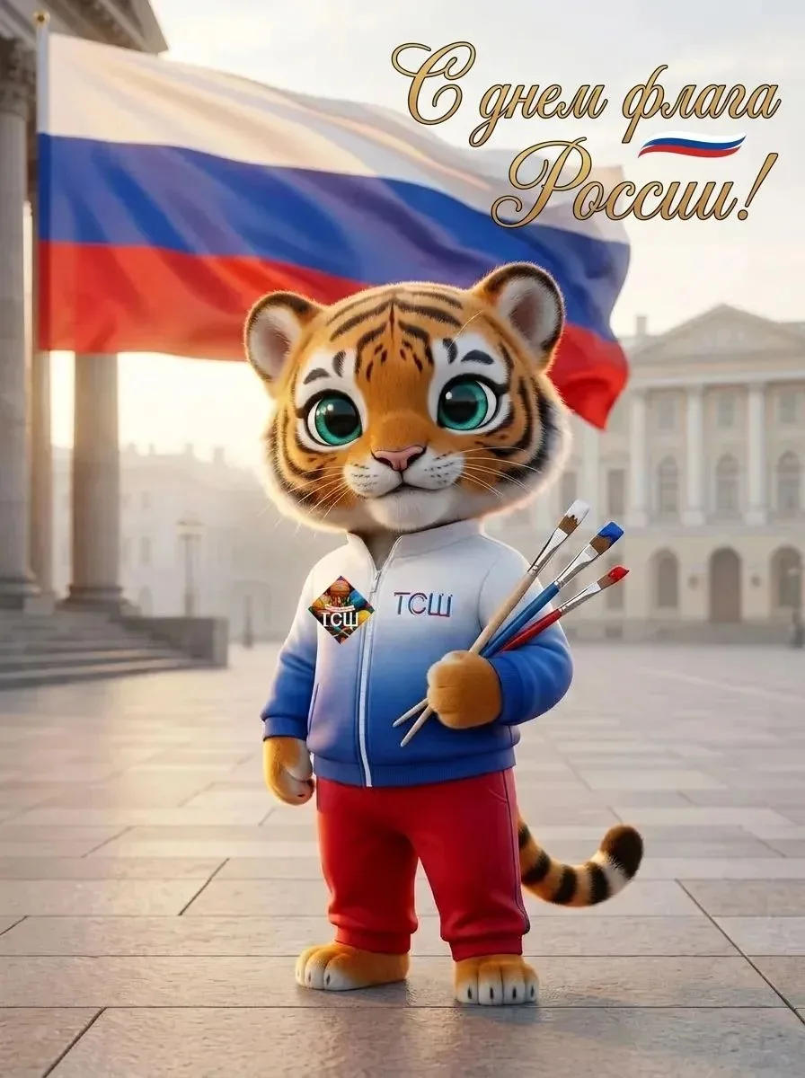 🎉 С Днём Государственного флага Российской Федерации! 🇷🇺
