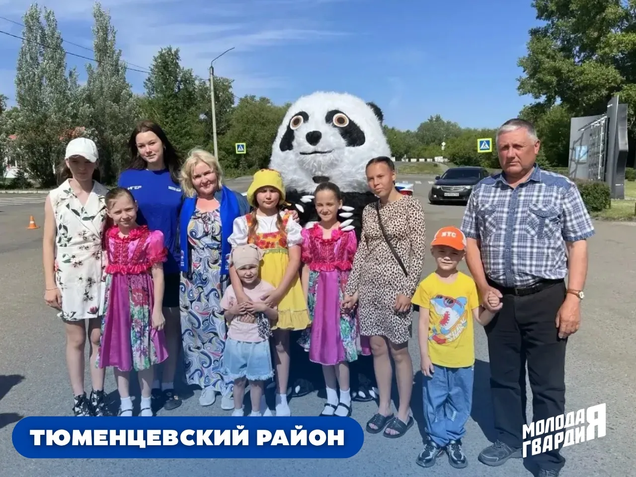 Пушистые мишки поздравили жителей Тюменцевского района с Днём защиты детей 🧸