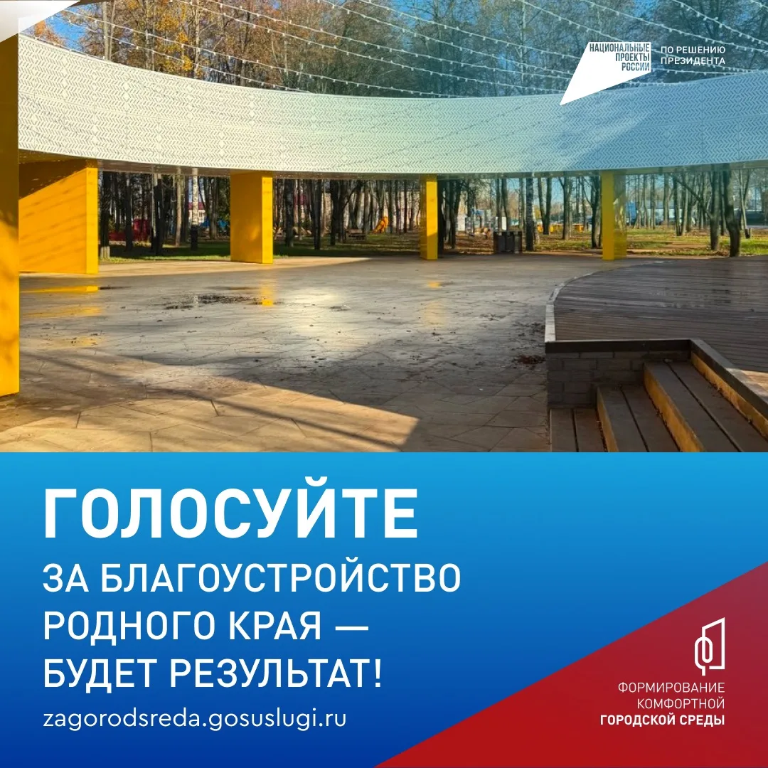 Вы — авторы перемен. Голосуйте за преображения в регионе