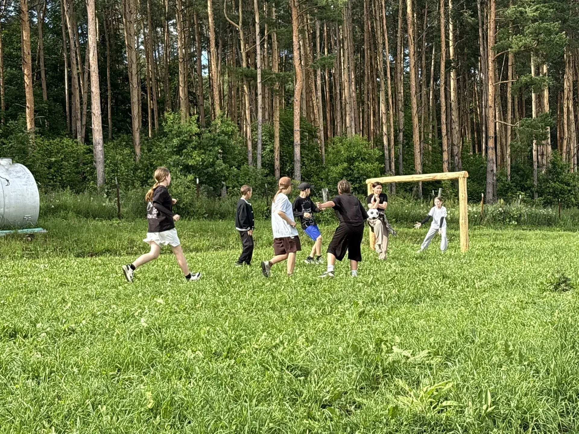 🏆 К нам приехал профи! Футбольный движ на свежем воздухе.