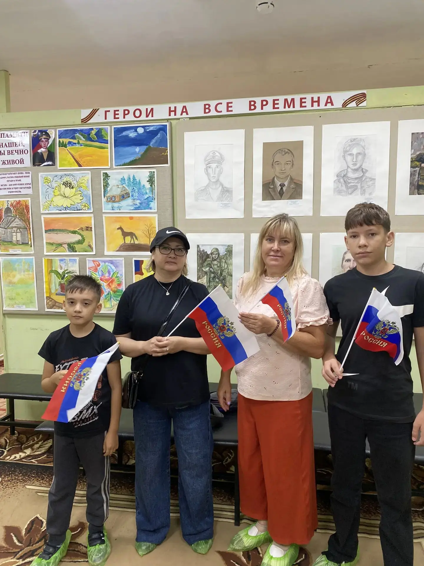 В рамках республиканской музейной акции «Флаг России» в Юматовском этнографическом музе...