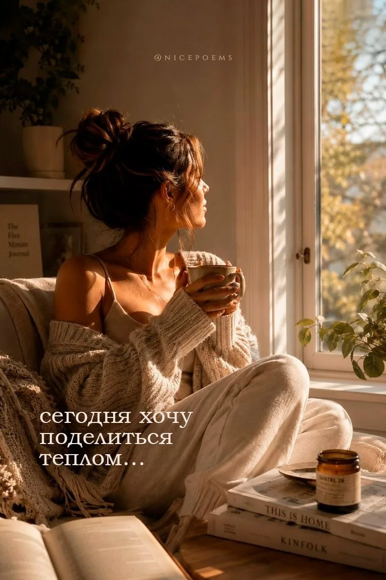 Сегодня хочу поделиться теплом: