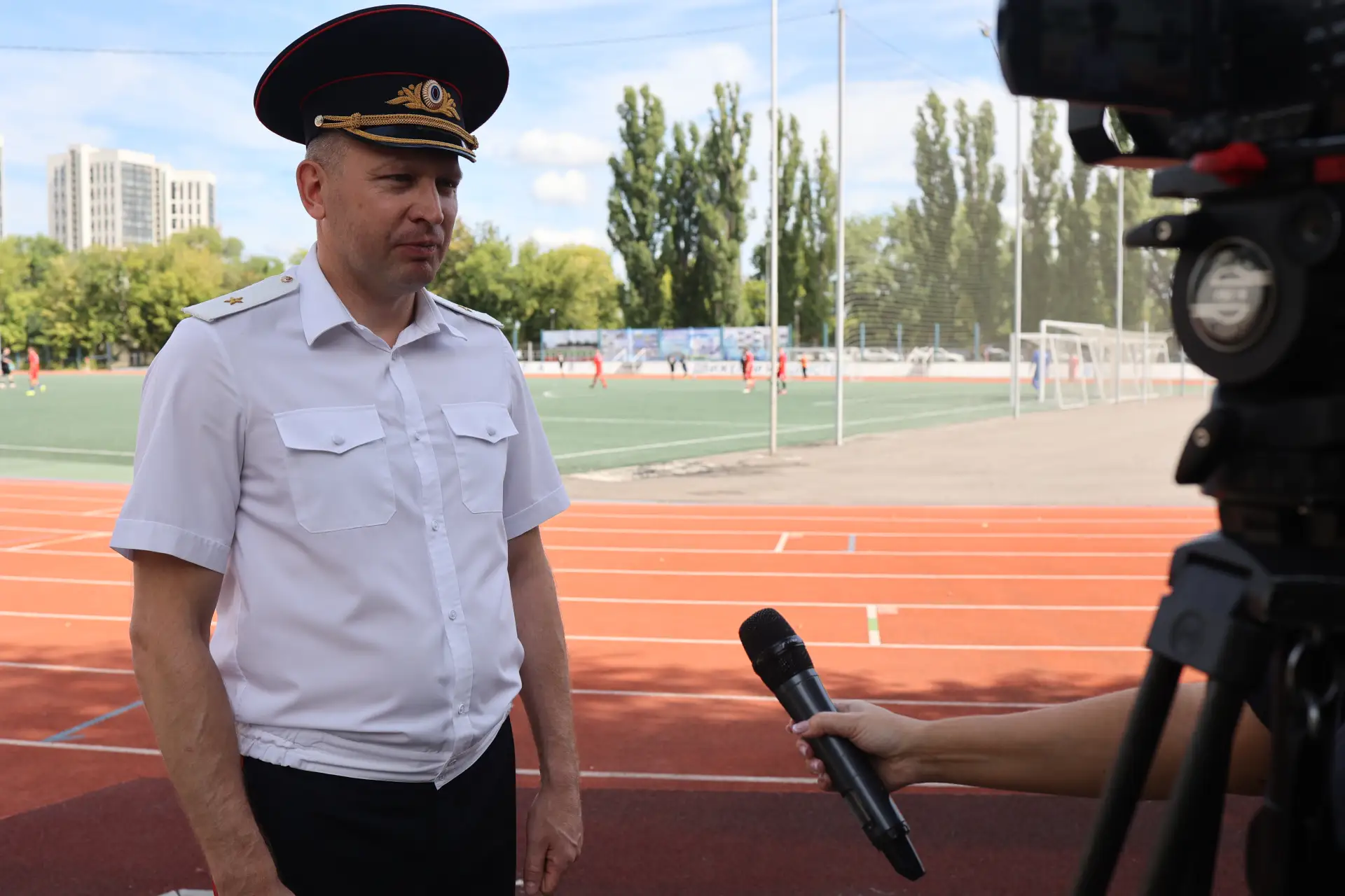 ⚽️ Генерал Петрушин открыл турнир по миди-футболу, посвященный Дню солидарности в борьб...