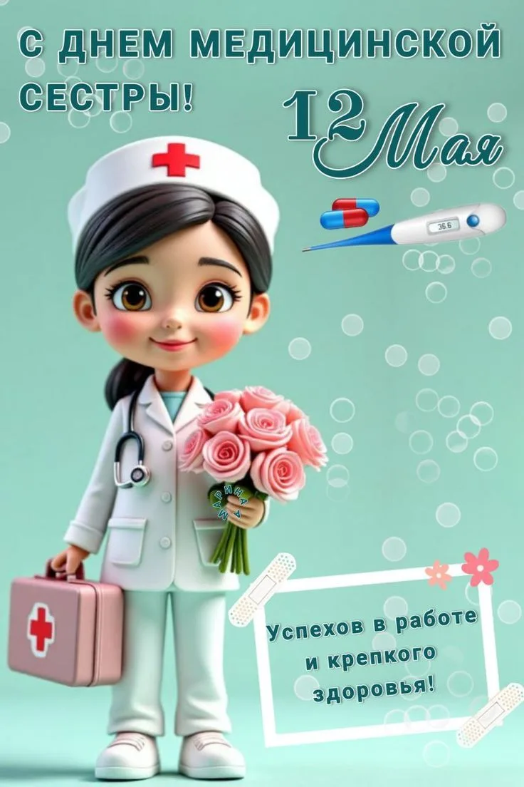 С международным днём медицинской сестры!