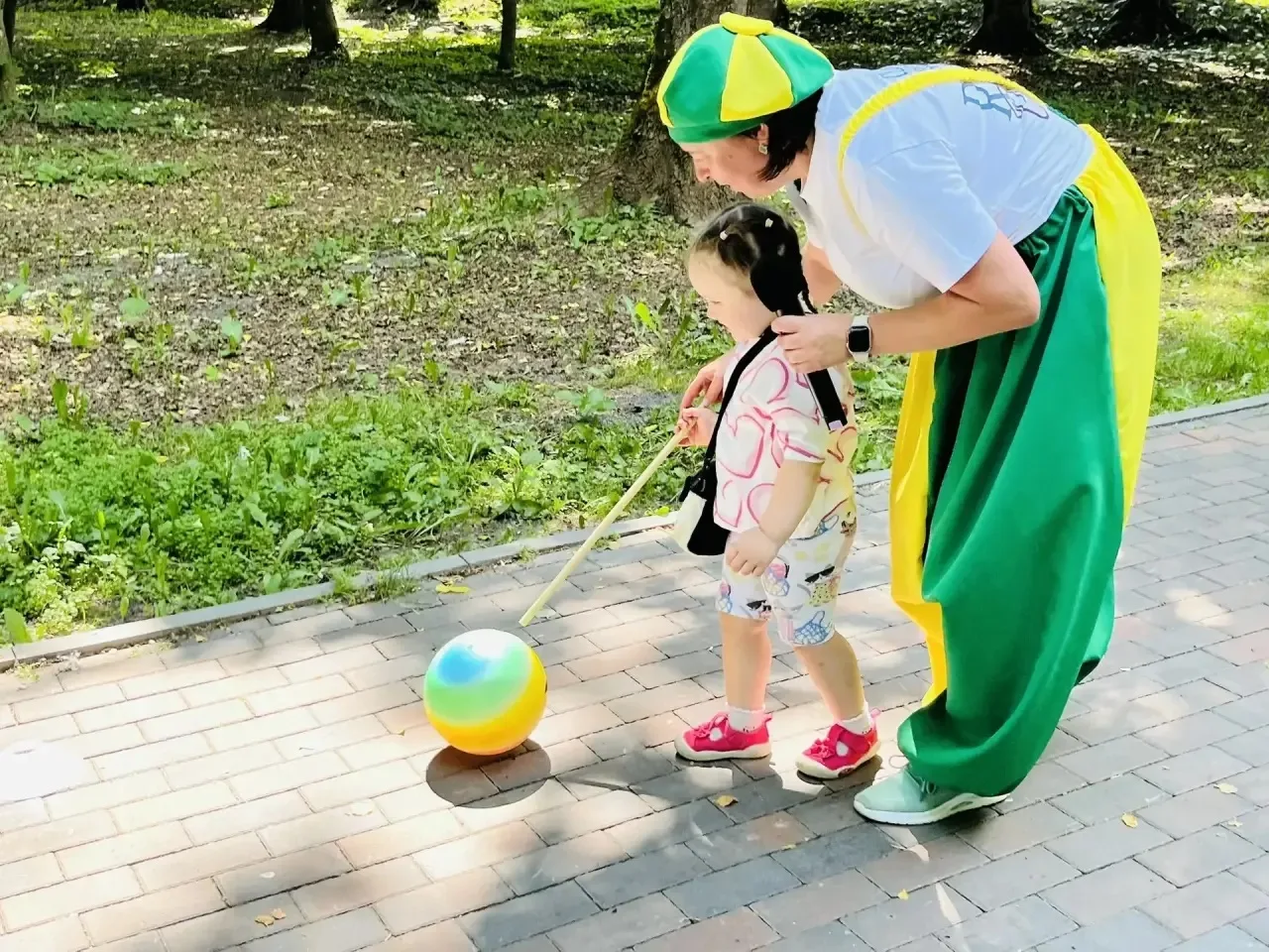 ☀️ Ура, лето в парке  Непецино! ☀️ 
Сегодня в парке царила настоящая летняя атмосфера — дети с радос