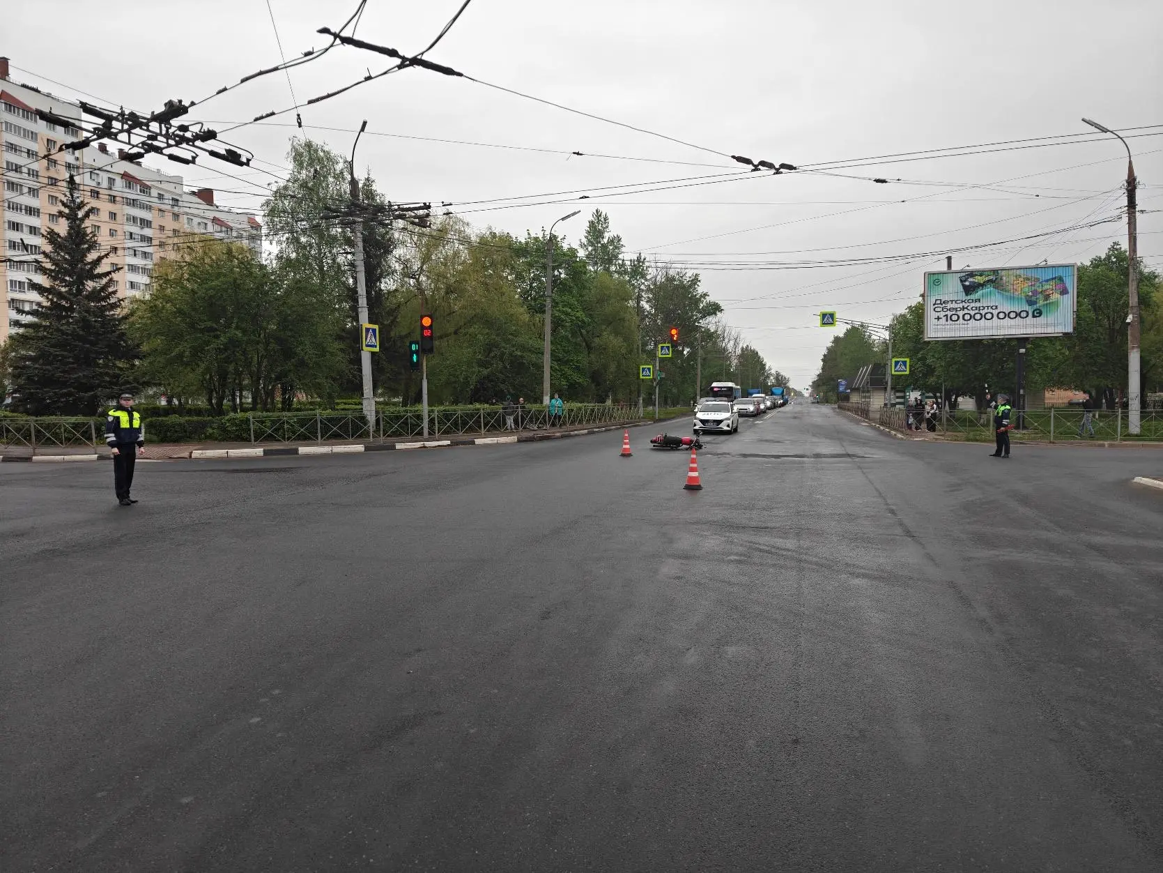 За майские праздничные дни в Орле произошло 3 ДТП с участием мотоциклистов, все трое получили серьез