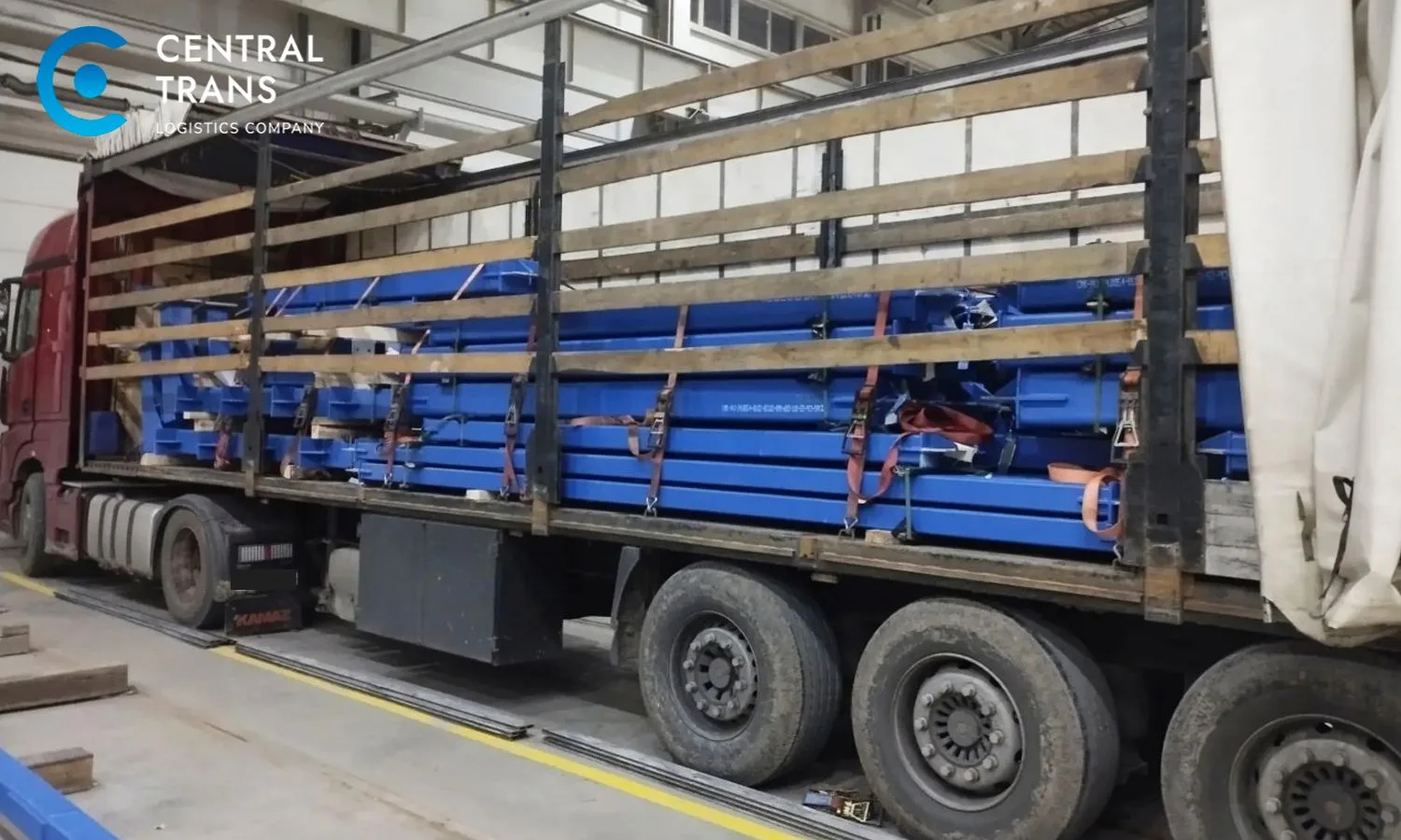 🚛Компания Central Trans организовала перевозку металлоконструкций из Шадринска Курганс...