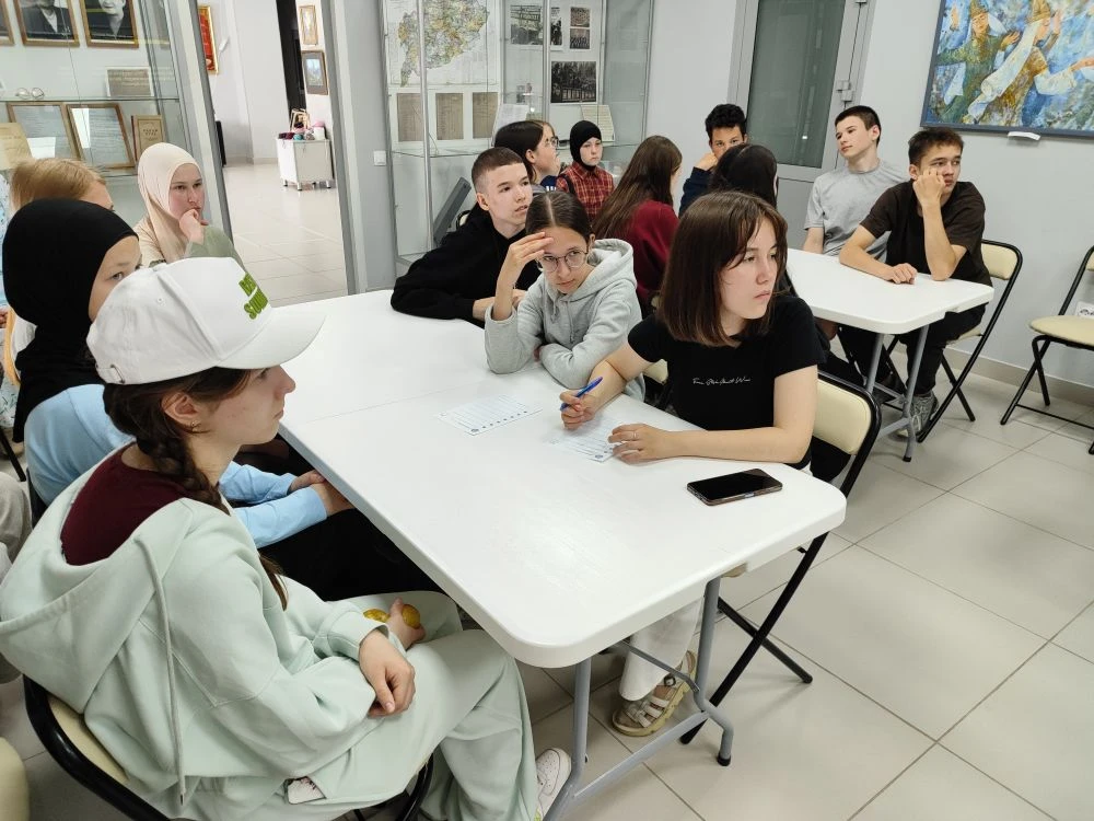 Увлекательный квиз в музее для участников трудового лагеря Сармановской гимназии!
Ребята из трудовог