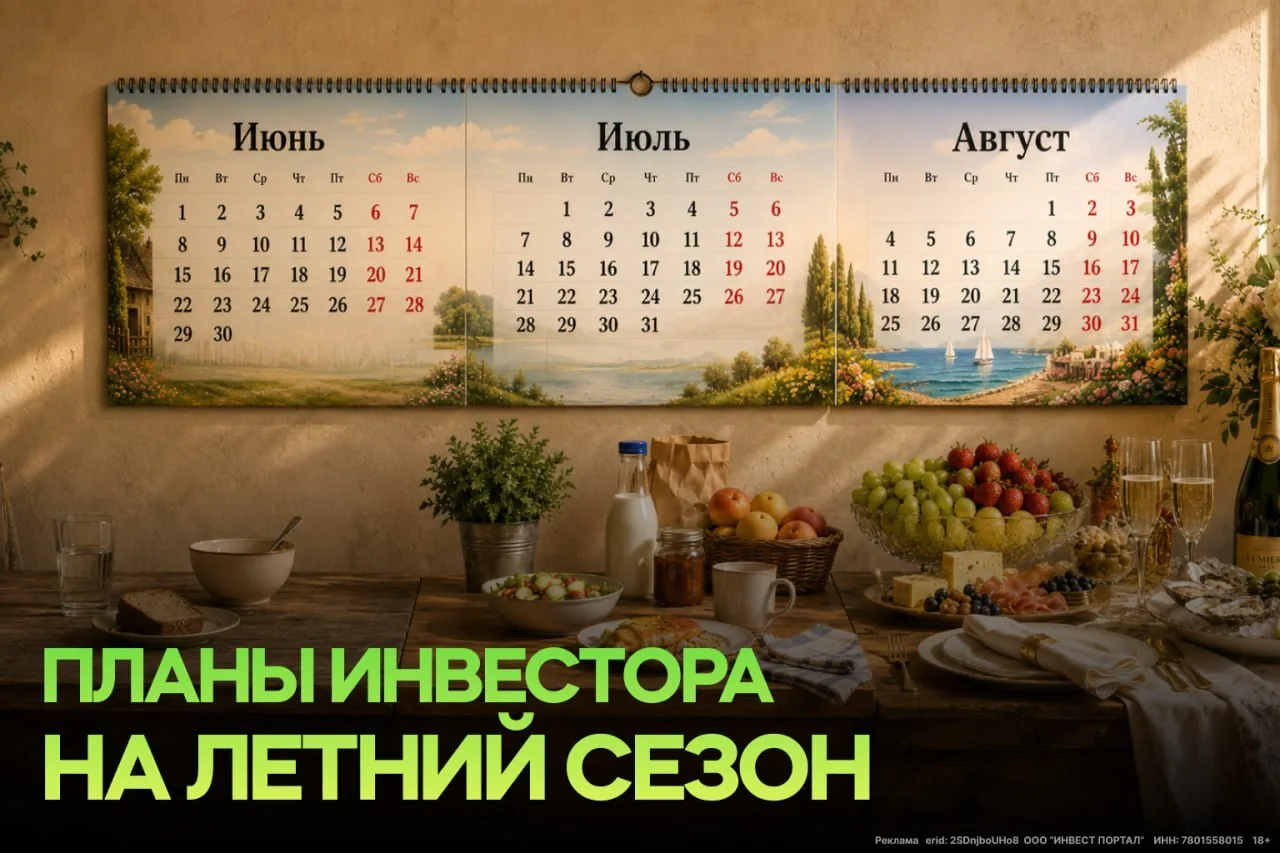 📊 Лето — хорошее время, чтобы пересмотреть портфель