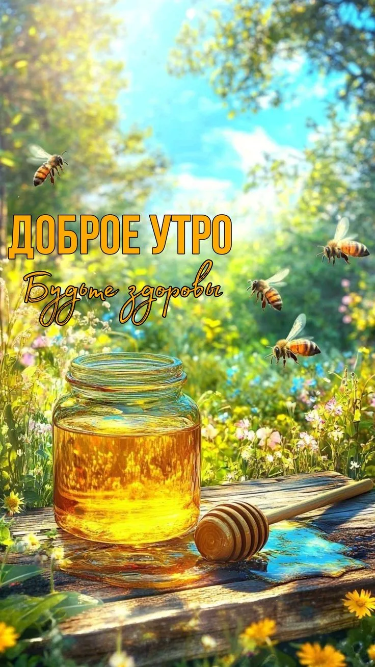 🌞🎉 Желаем бодрого утра и замечательного дня!