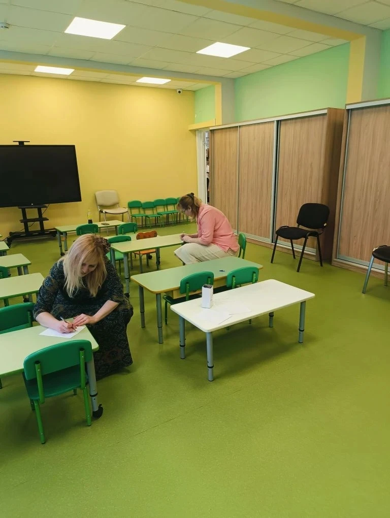 В корпусе на Ольгинской 15 апреля в рамках "Недели психологии" был проведен тренинг против выгорания