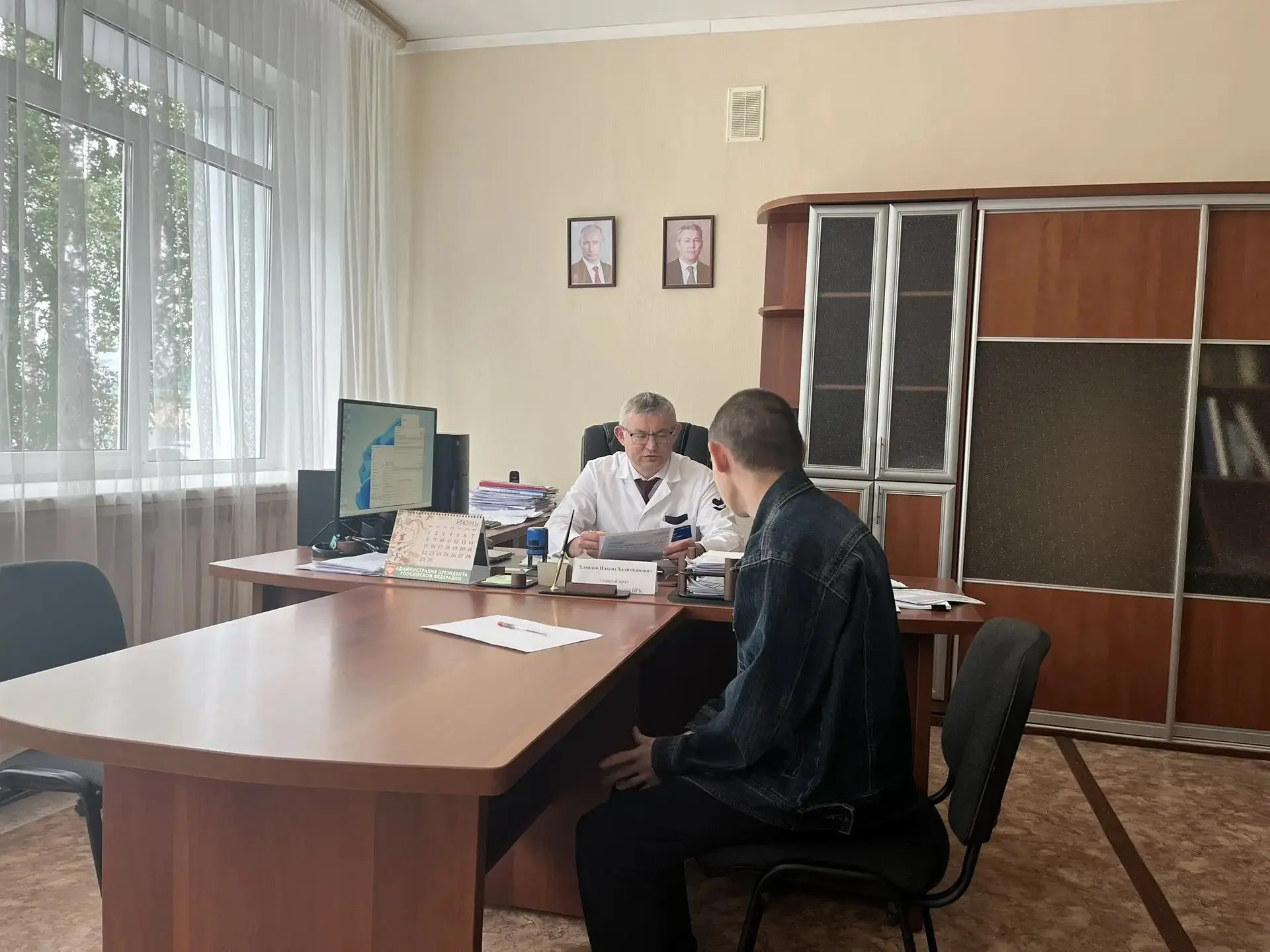 Итоги личного приема граждан
05.06.2026 года Хатипов Ильгиз Халимьянович, главный врач Янаульской бо